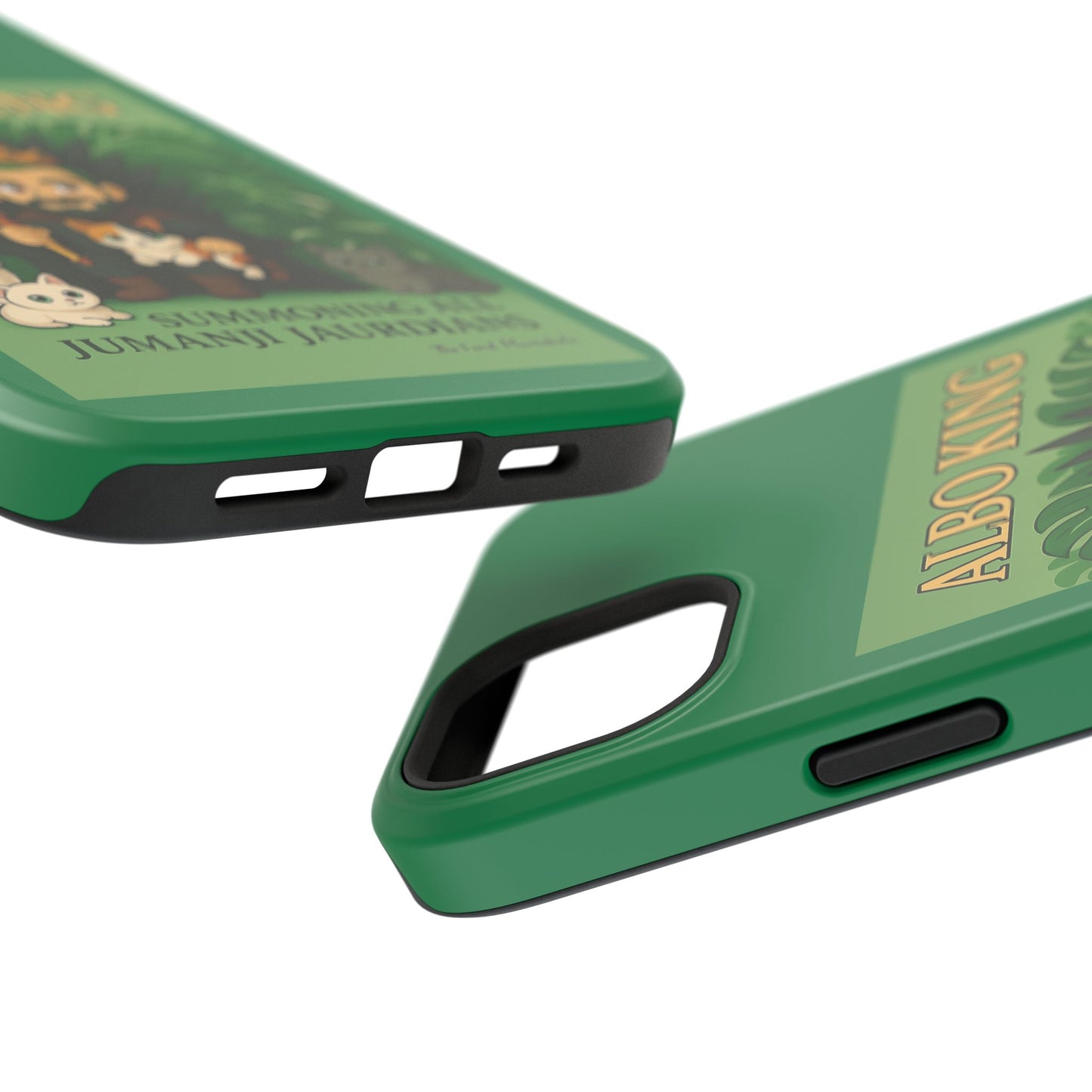 Impact-Resistant Phone Case — "Albo King" Jumanji Guardian Design