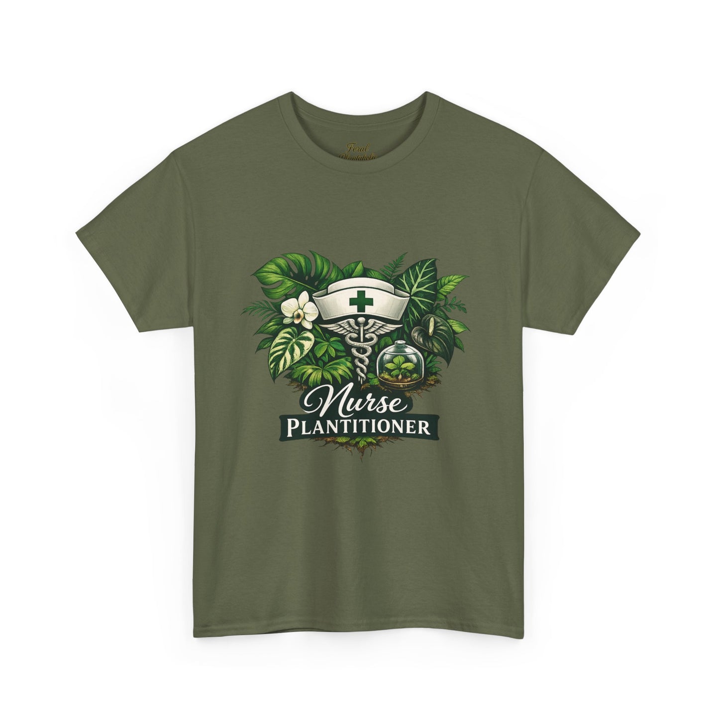 Nurse Plantitioner T‑Shirt — Botanical Nurse Graphic Tee