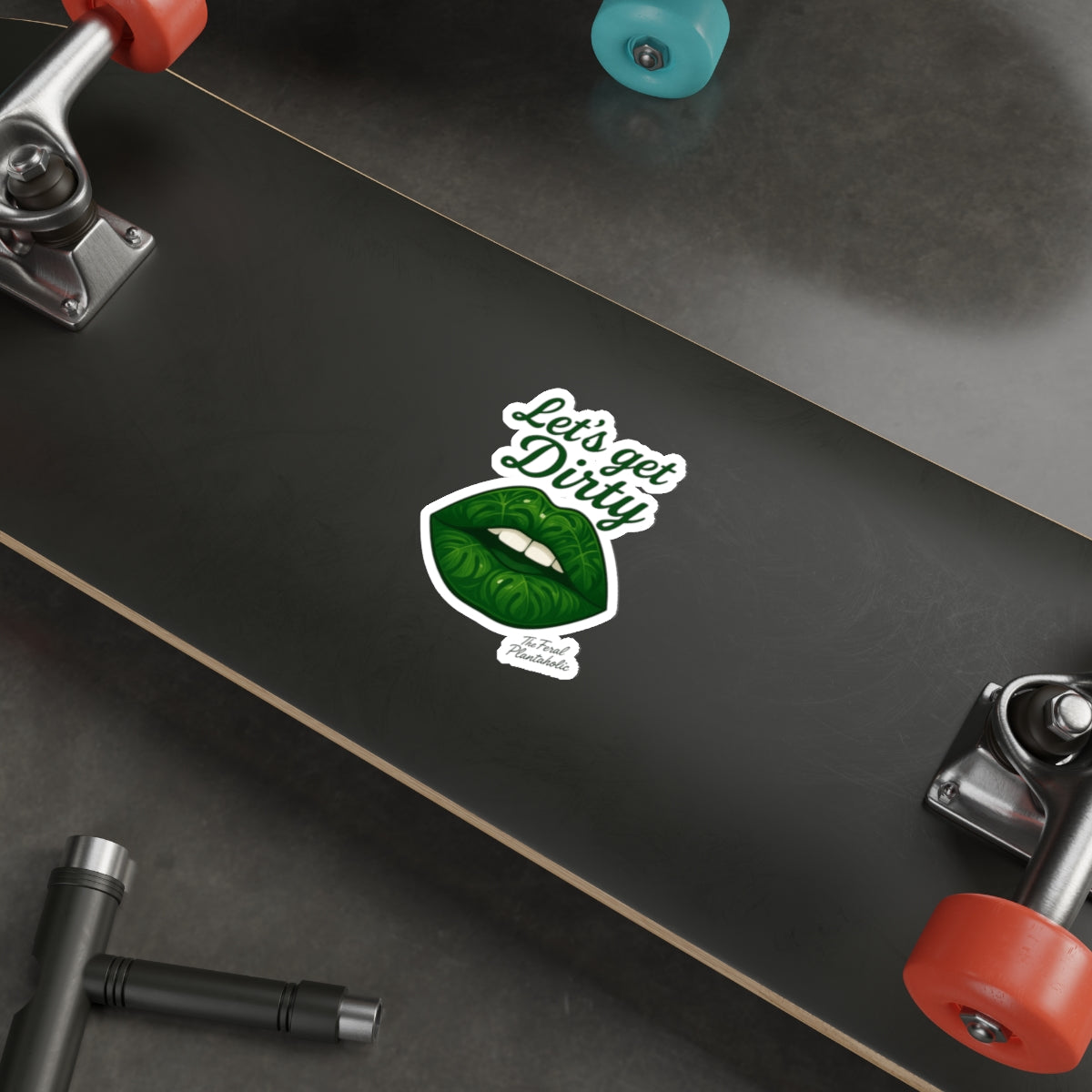 Let's Get Dirty Die-Cut Stickers for Plant Lovers