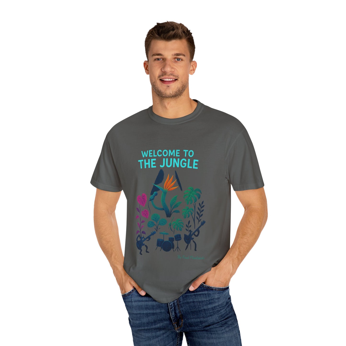 Welcome to the Jungle T-Shirt - Vibrant Unisex Tees for Nature Lovers, Music Festivals, Summer, Gifts, Eco-Friendly Fashion