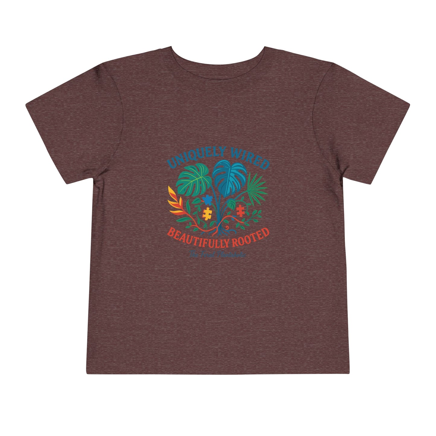 Tropical Vibes Toddler Tee - Uniquely Wired, Beautifully Rooted