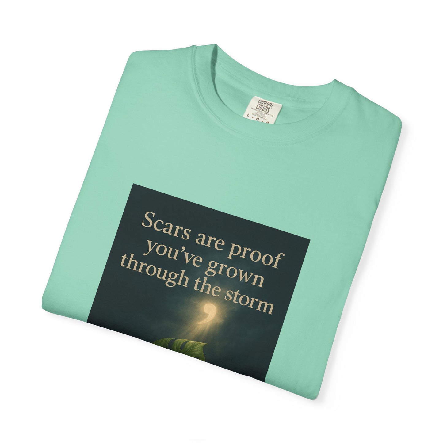 Inspiring Growth T-Shirt - Scars are Proof, Perfect for Motivational Gifts, Self-Care, Encouragement, Unisex Apparel