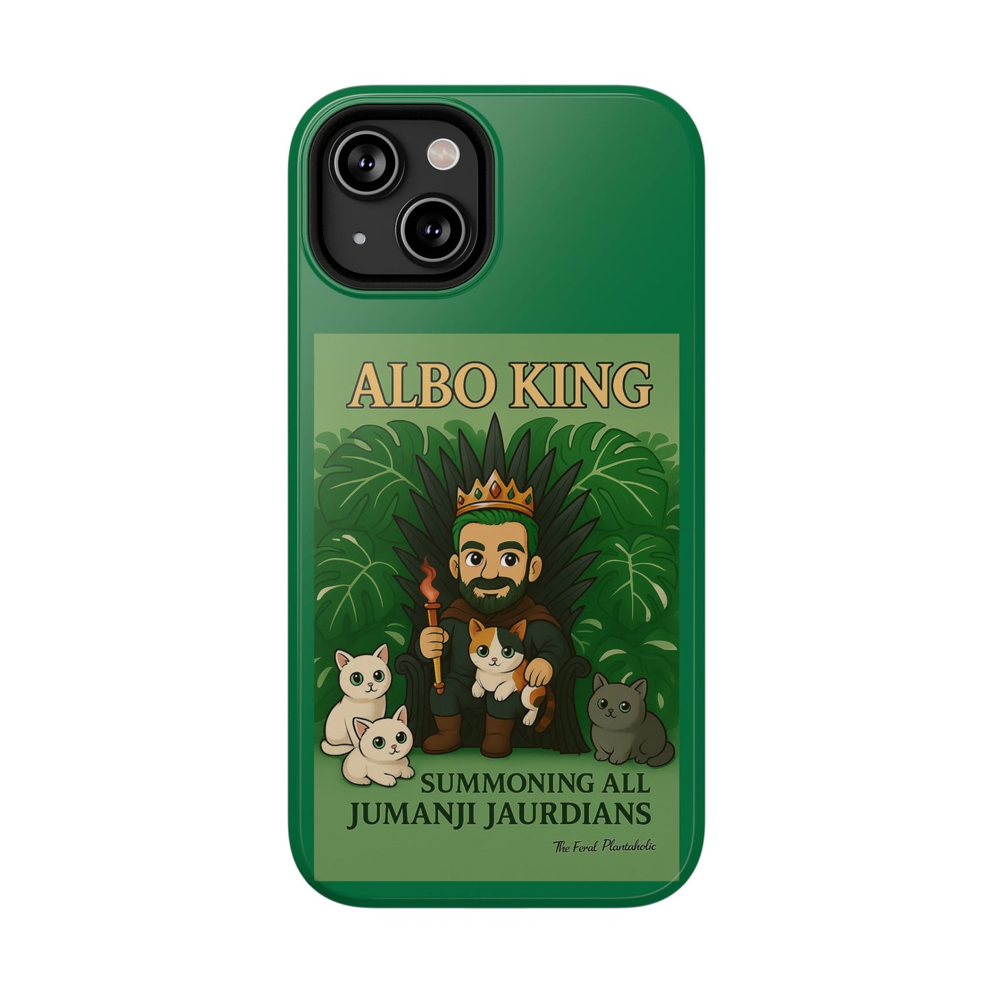 Impact-Resistant Phone Case — "Albo King" Jumanji Guardian Design