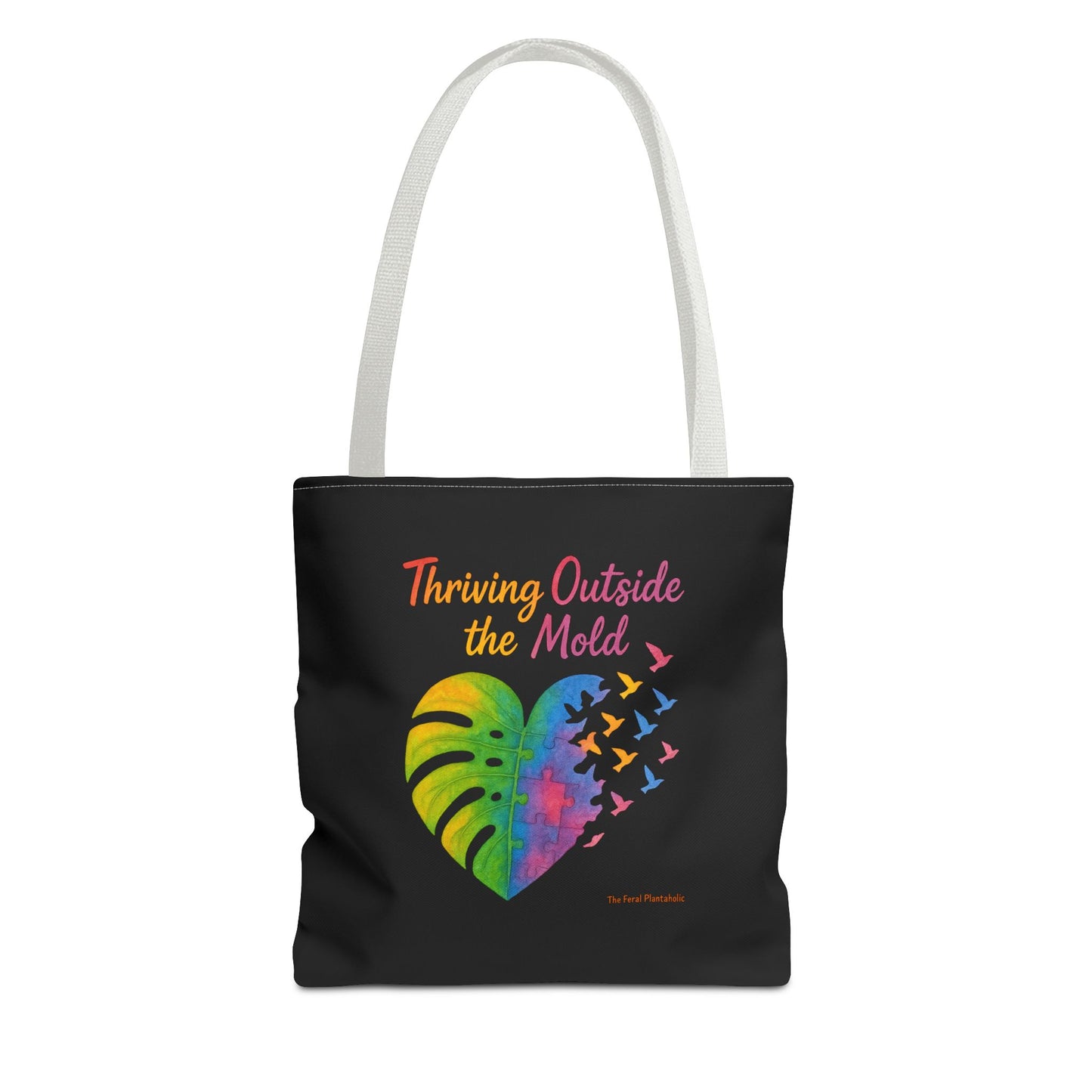 Vibrant Motivational Tote Bag | Thriving Outside the Mold | Eco-Friendly Bag, Inspirational Gift, Beach Tote, Everyday Carryall