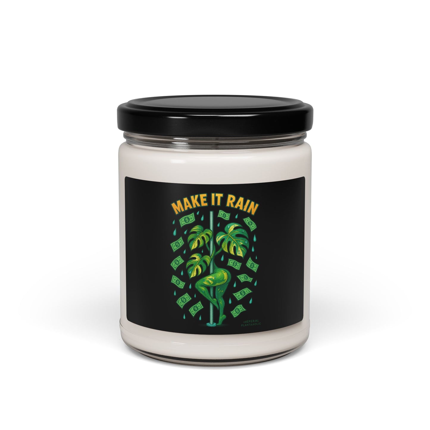 Make It Rain Scented Soy Candle, Relaxing Home Décor, Gift for Her, Self-Care Candle, Money-Themed Home Fragrance, Party Favor, [...]