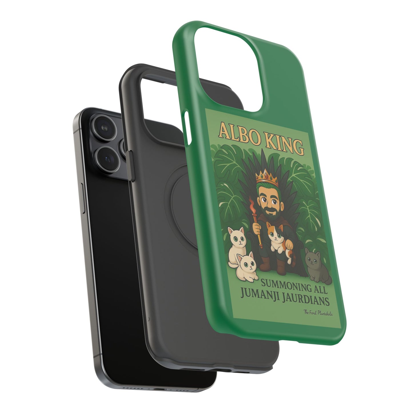 Impact-Resistant Phone Case — "Albo King" Jumanji Guardian Design