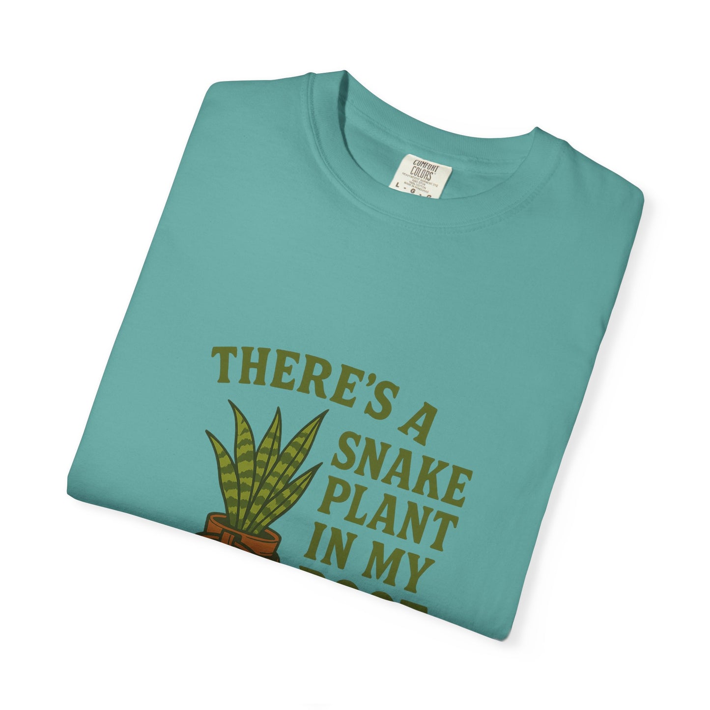 Snake Plant in My Boot T-Shirt | Unisex Garment-Dyed Tee for Plant Lovers, Gardening Gifts, Nature Vibes, Eco-Friendly Clothing, [...]