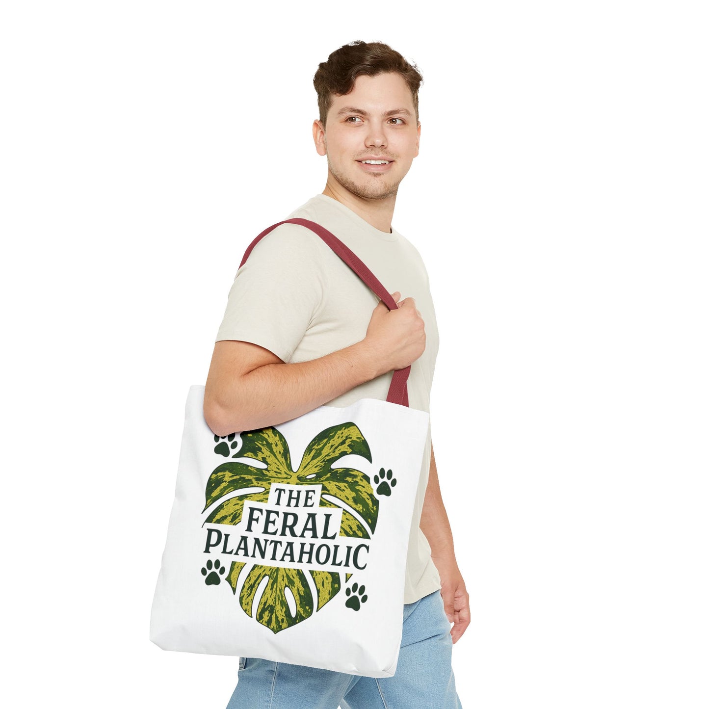 Feral Plantaholic Tote Bag | Eco-Friendly Canvas Carryall, Gift for Plant Lovers, Botanical Shopper, Cute Gardening Bag, Nature Lover [...]