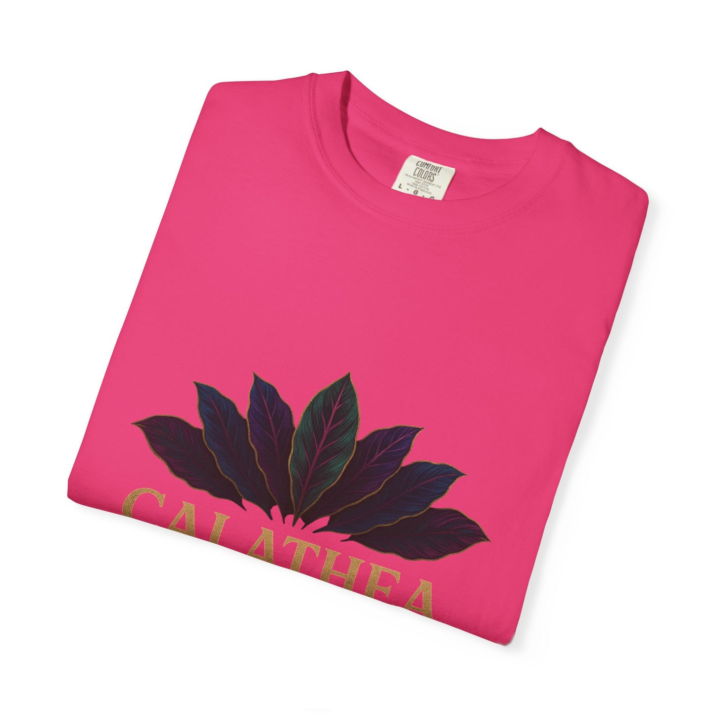 Calathea Queen T-Shirt | Unisex Plant Lover Tee, Botanical Gift, Houseplant Apparel, Nature Lover Wear, Eco-Friendly Statement Top