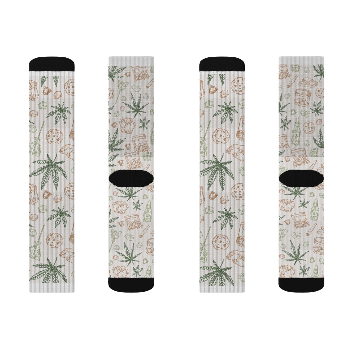 Retro Weed Socks