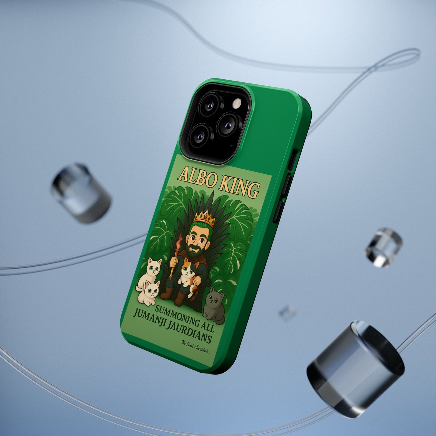 Impact-Resistant Phone Case — "Albo King" Jumanji Guardian Design