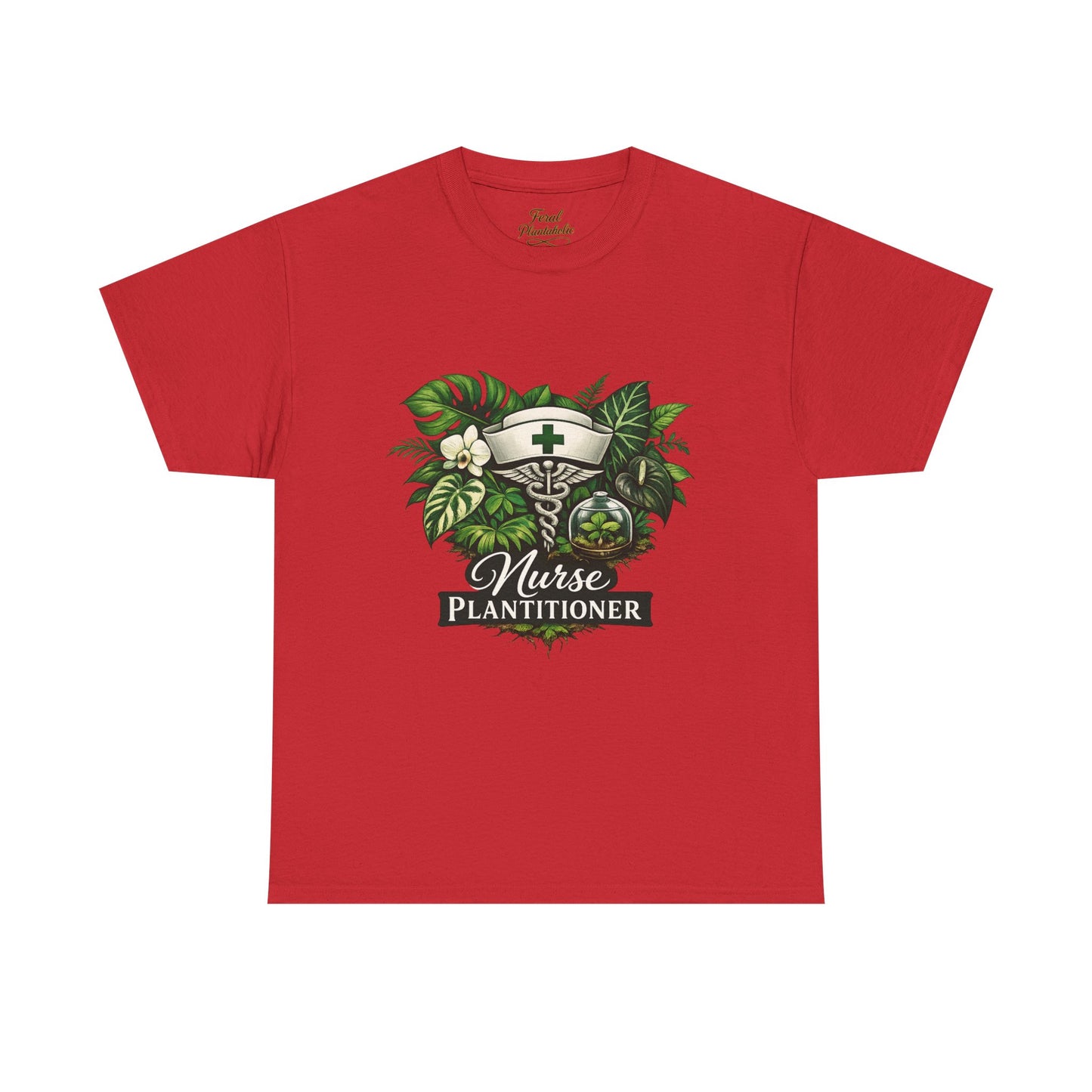 Nurse Plantitioner T‑Shirt — Botanical Nurse Graphic Tee