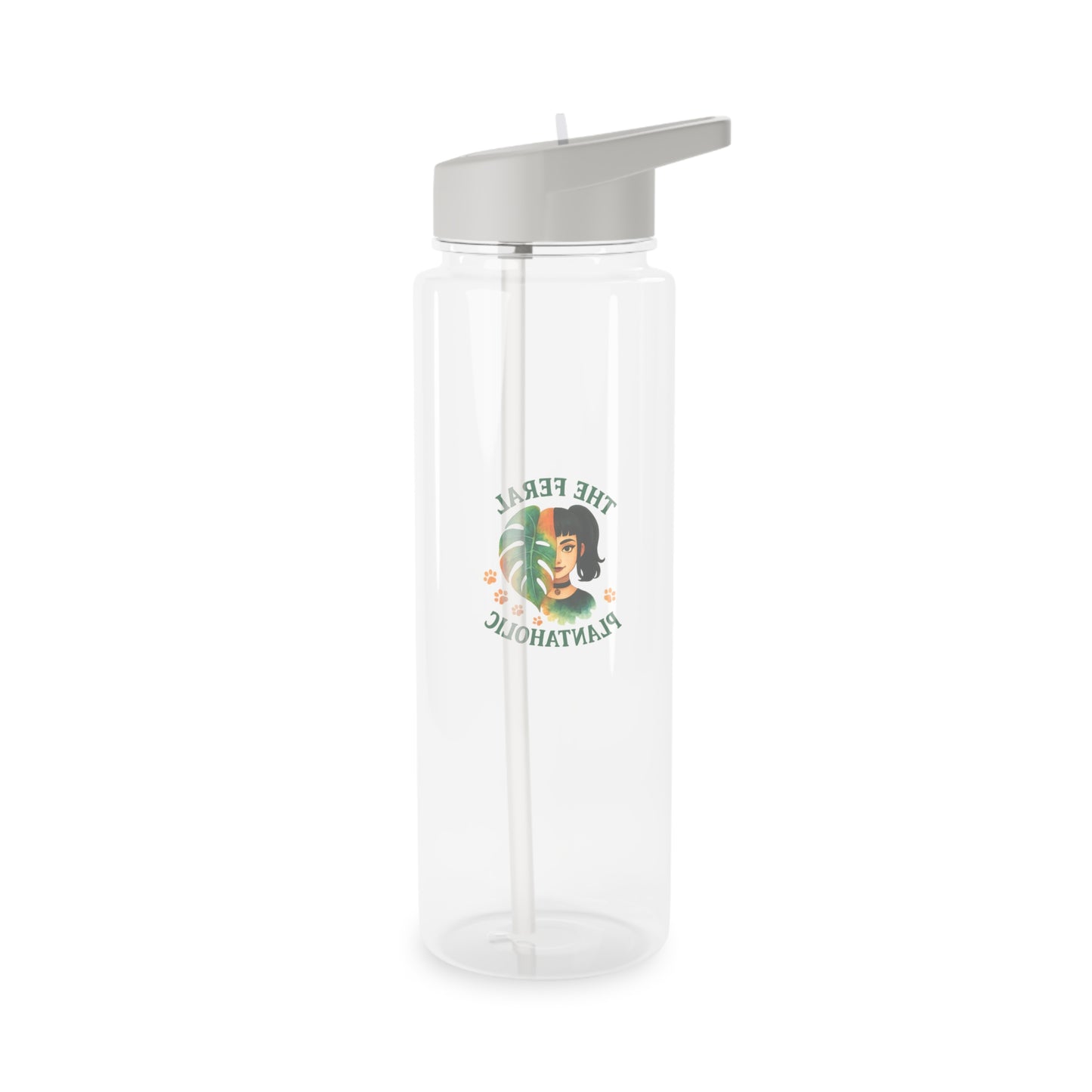 Feral Plantaholic Water Bottle, Eco-Friendly Hydration, Gift for Plant Lovers, Sustainable Hydration, Indoor Gardeners, Nature Enthusiasts