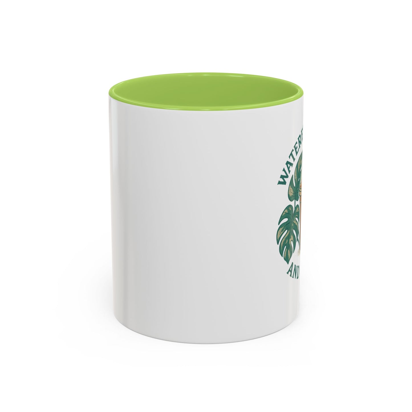 Watered by Tears and Coffee Mug, Funny Coffee Cup, Gift for Coffee Lovers, Inspirational Beverage Mug, Unique Kitchen Decor
