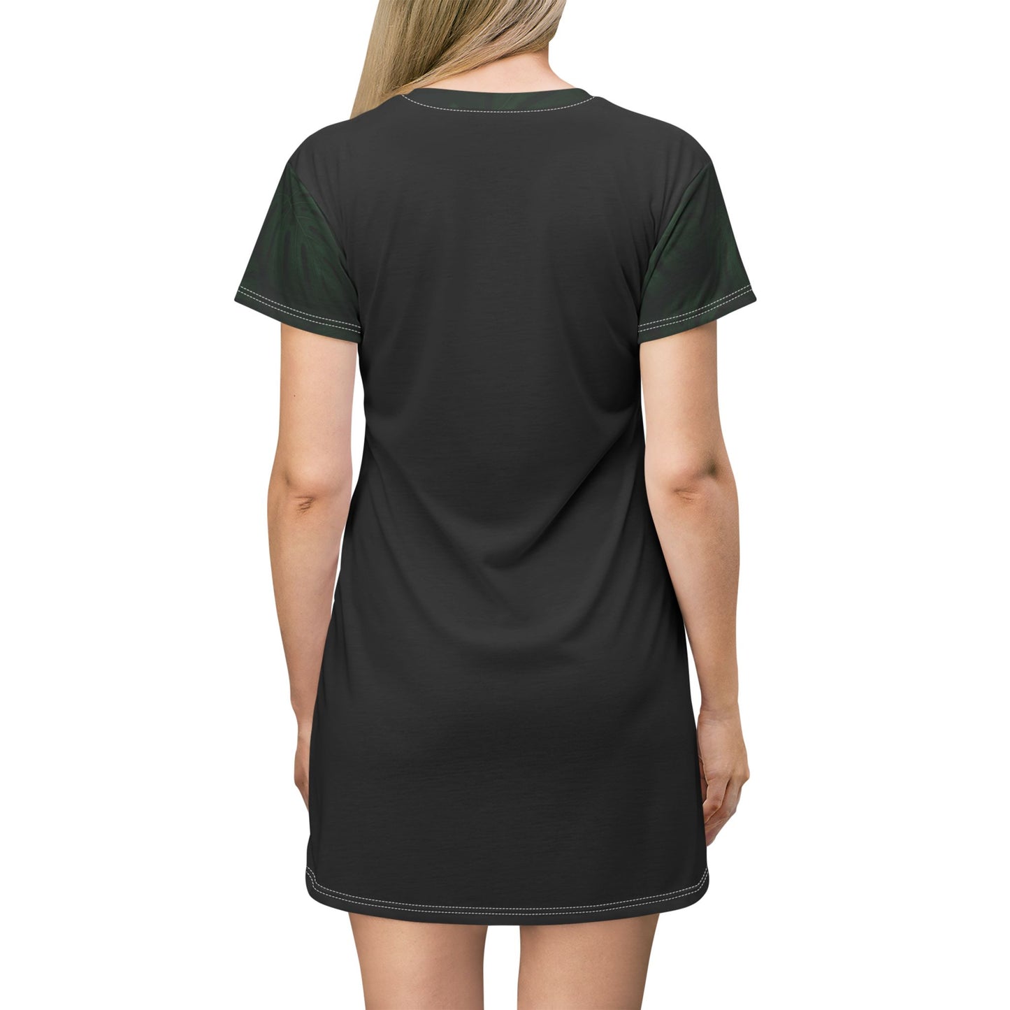 Let's Get Dirty Graphic T-Shirt Dress for Bold Women
