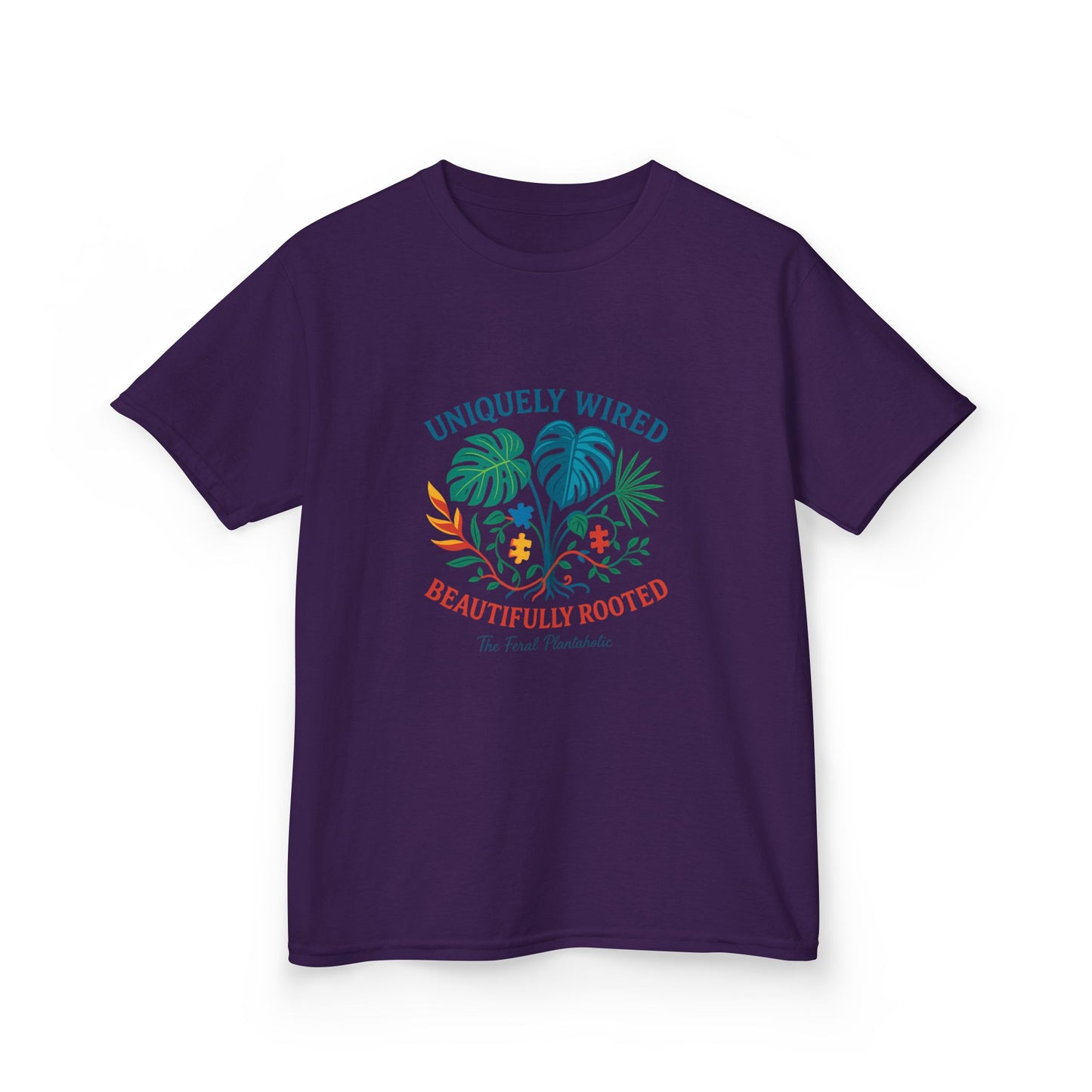 Kids Botanical Nature Tee - Uniquely Wired, Beautifully Rooted