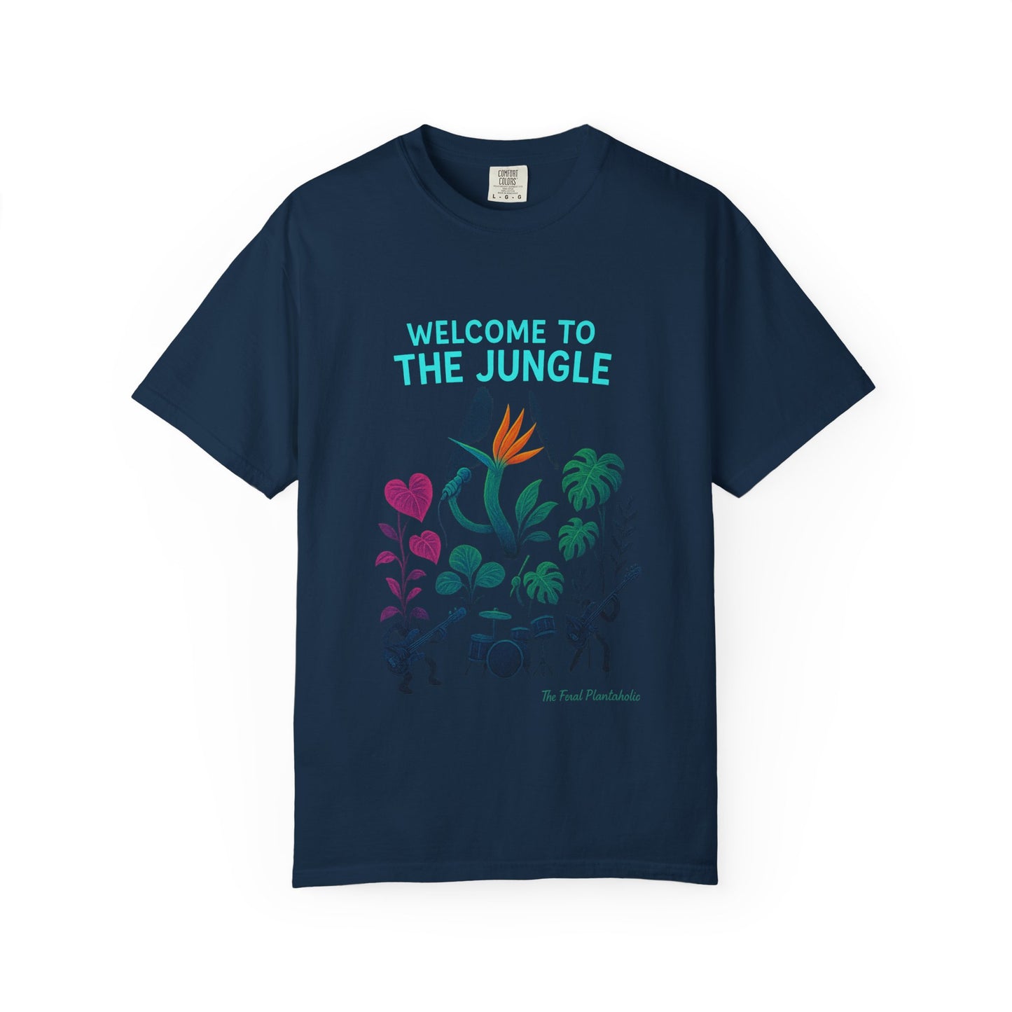 Welcome to the Jungle T-Shirt - Vibrant Unisex Tees for Nature Lovers, Music Festivals, Summer, Gifts, Eco-Friendly Fashion