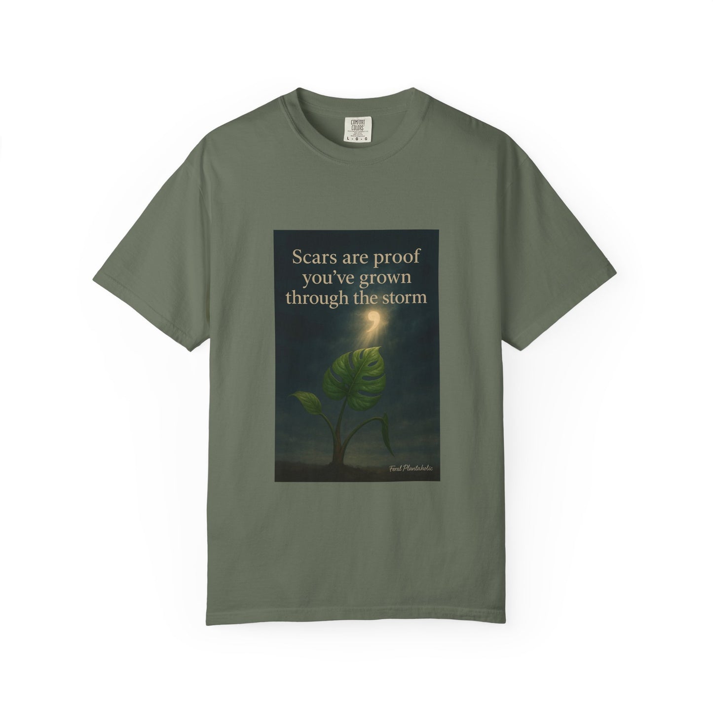 Inspiring Growth T-Shirt - Scars are Proof, Perfect for Motivational Gifts, Self-Care, Encouragement, Unisex Apparel