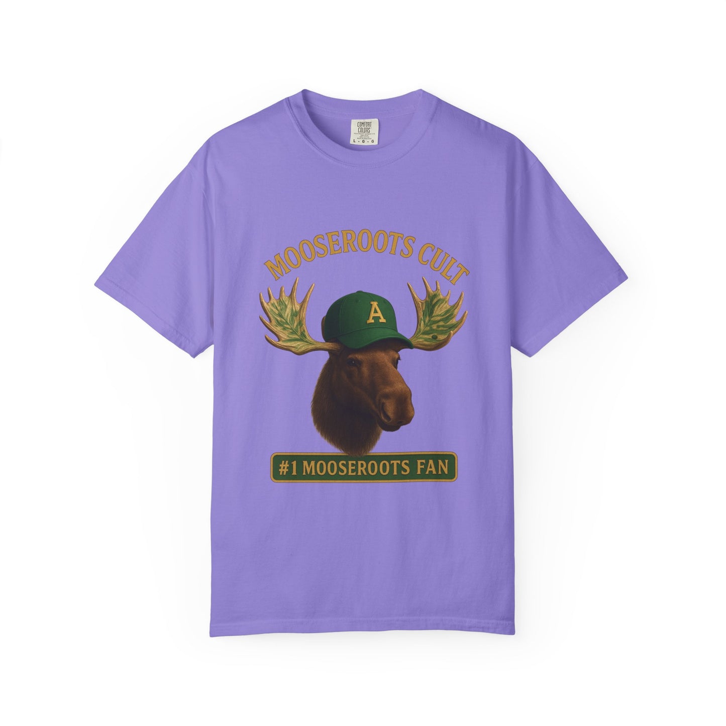 Moose Root Fan T-Shirt - Unisex Garment-Dyed Tee