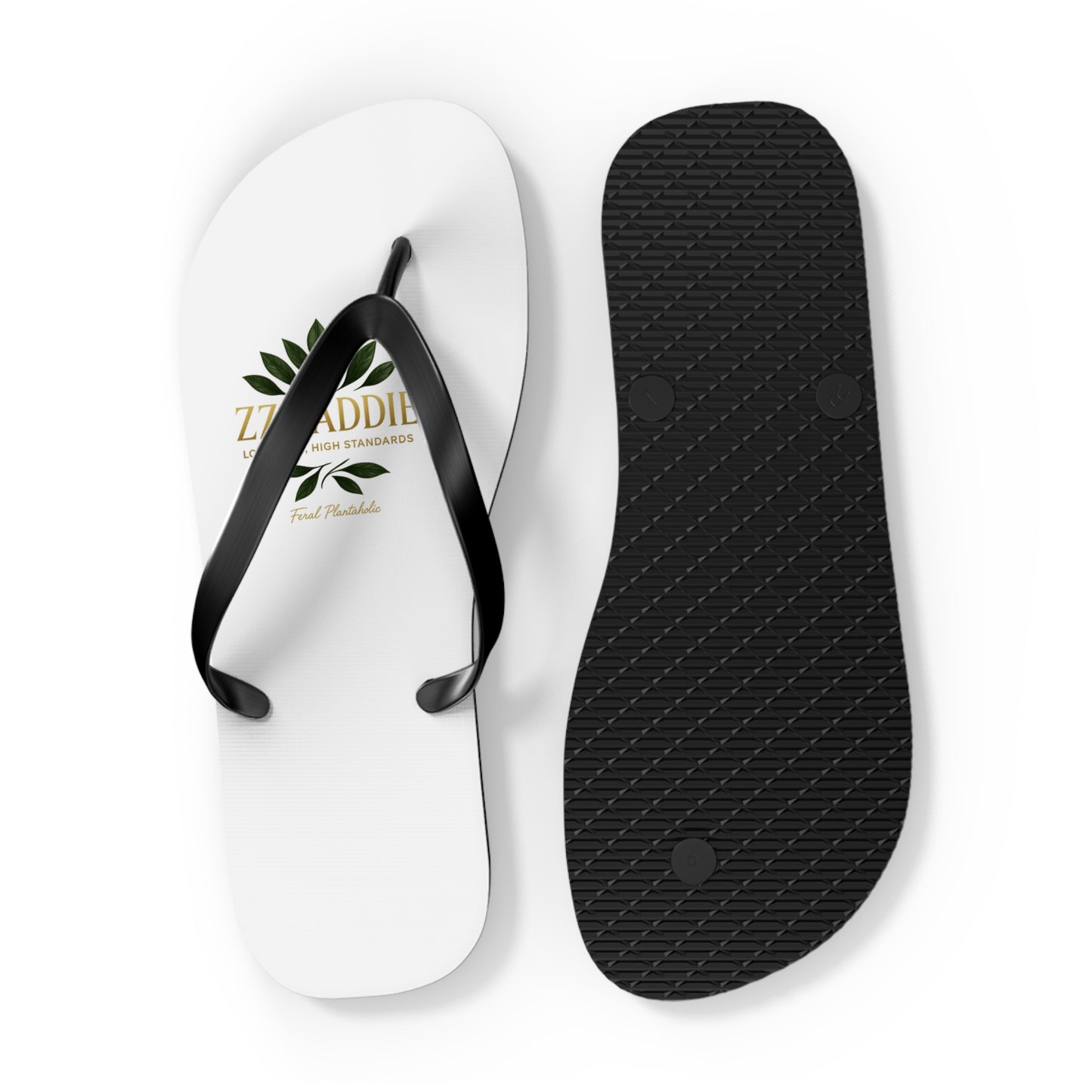 Tropical Flip Flops for Summer Vibes | Beachwear, Vacation Footwear, Casual Slippers, Outdoor Sandals, Custom Footwear