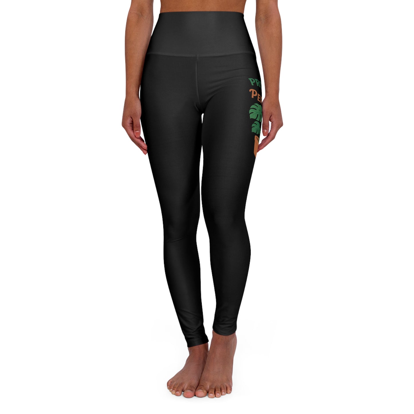 Yoga Leggings with Plant Design | High Waisted Athletic Wear for Active Lifestyles, Fitness Fashion, Gift for Yoga Lovers, Workout [...]