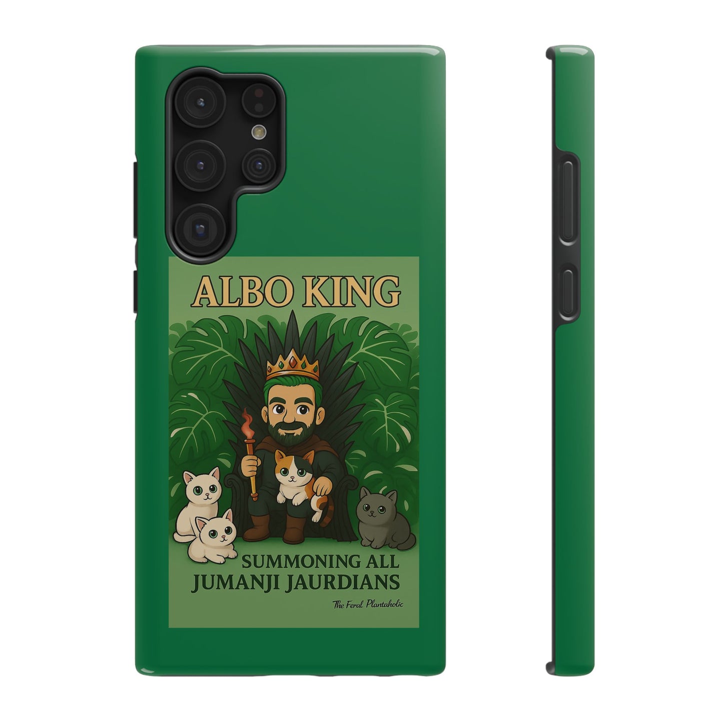Impact-Resistant Phone Case — "Albo King" Jumanji Guardian Design