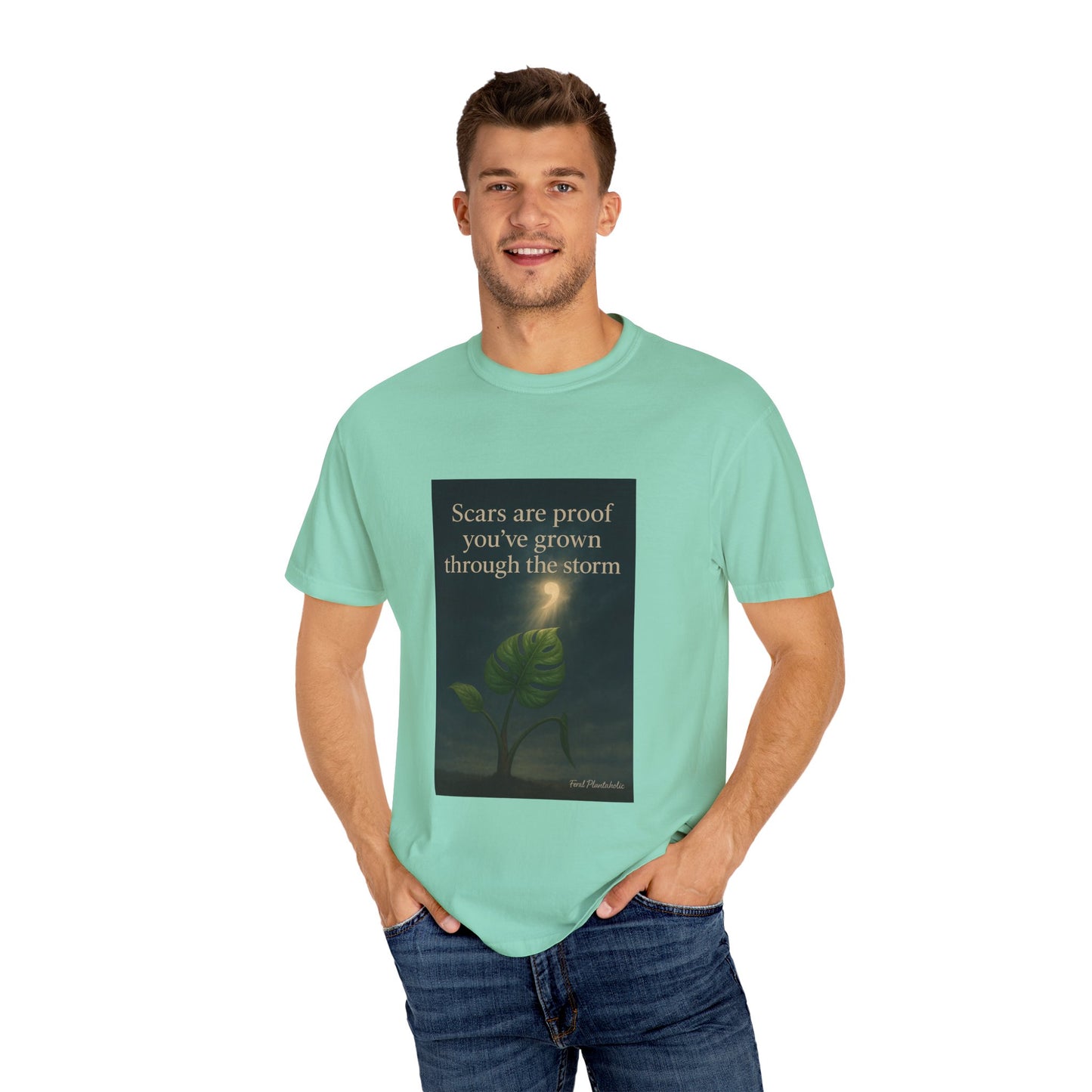 Inspiring Growth T-Shirt - Scars are Proof, Perfect for Motivational Gifts, Self-Care, Encouragement, Unisex Apparel