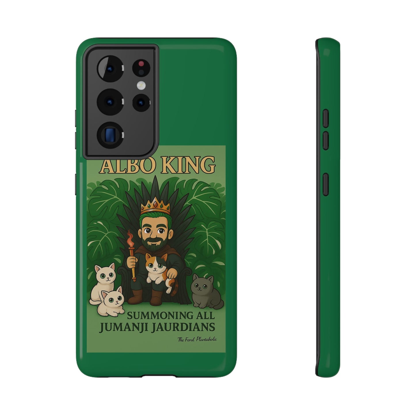 Impact-Resistant Phone Case — "Albo King" Jumanji Guardian Design