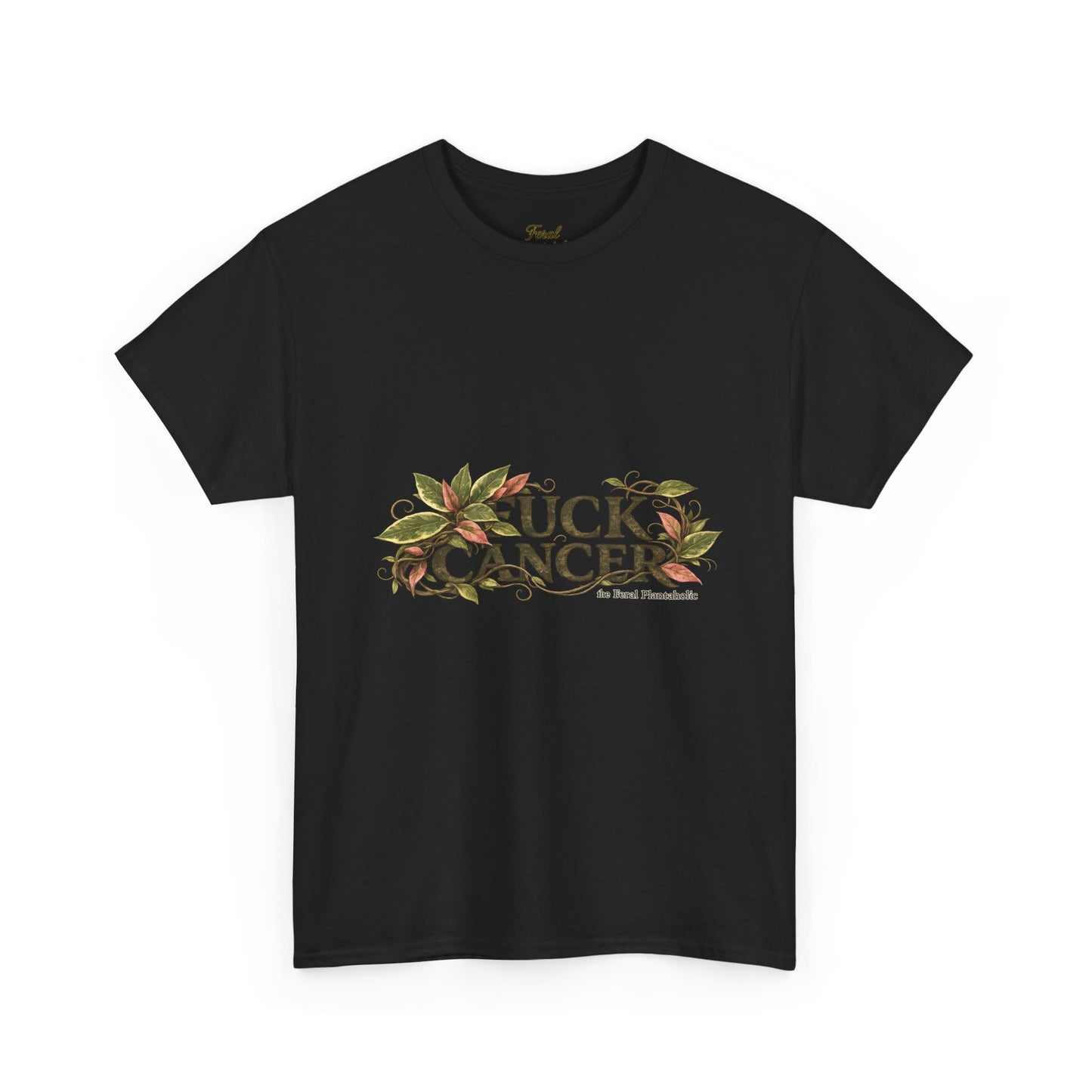 Cancer Survivor Floral Tee — "Fuck Cancer" Awareness T‑Shirt