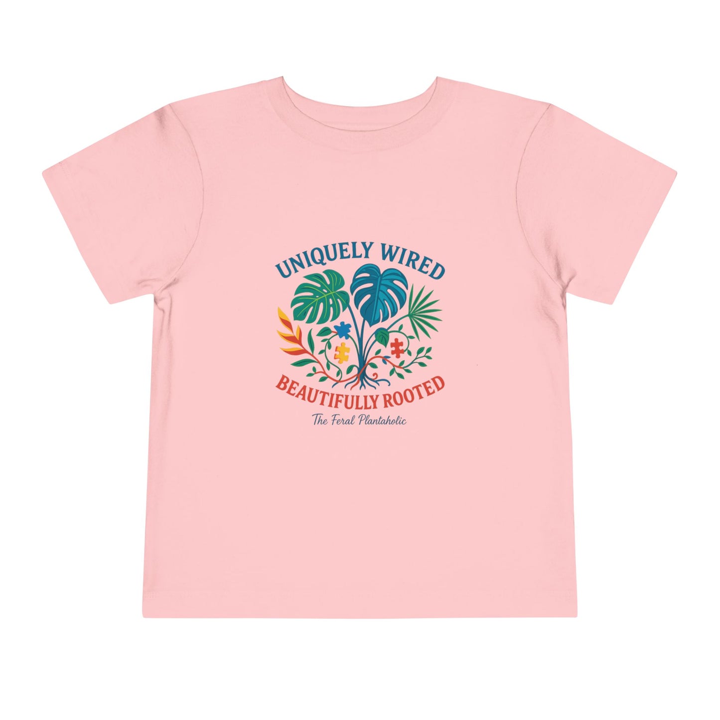 Tropical Vibes Toddler Tee - Uniquely Wired, Beautifully Rooted