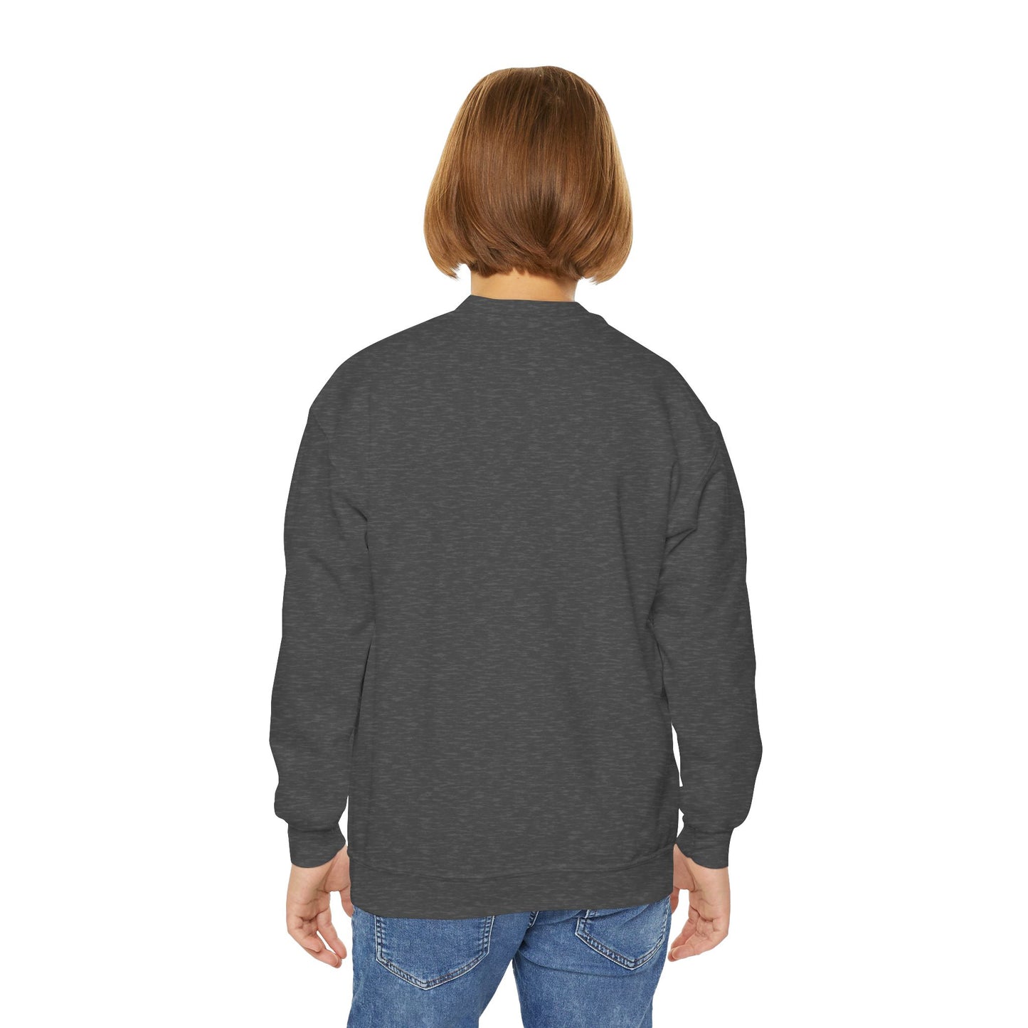 Youth Crewneck Sweatshirt - The Feral Plantaholic, Trendy Gift