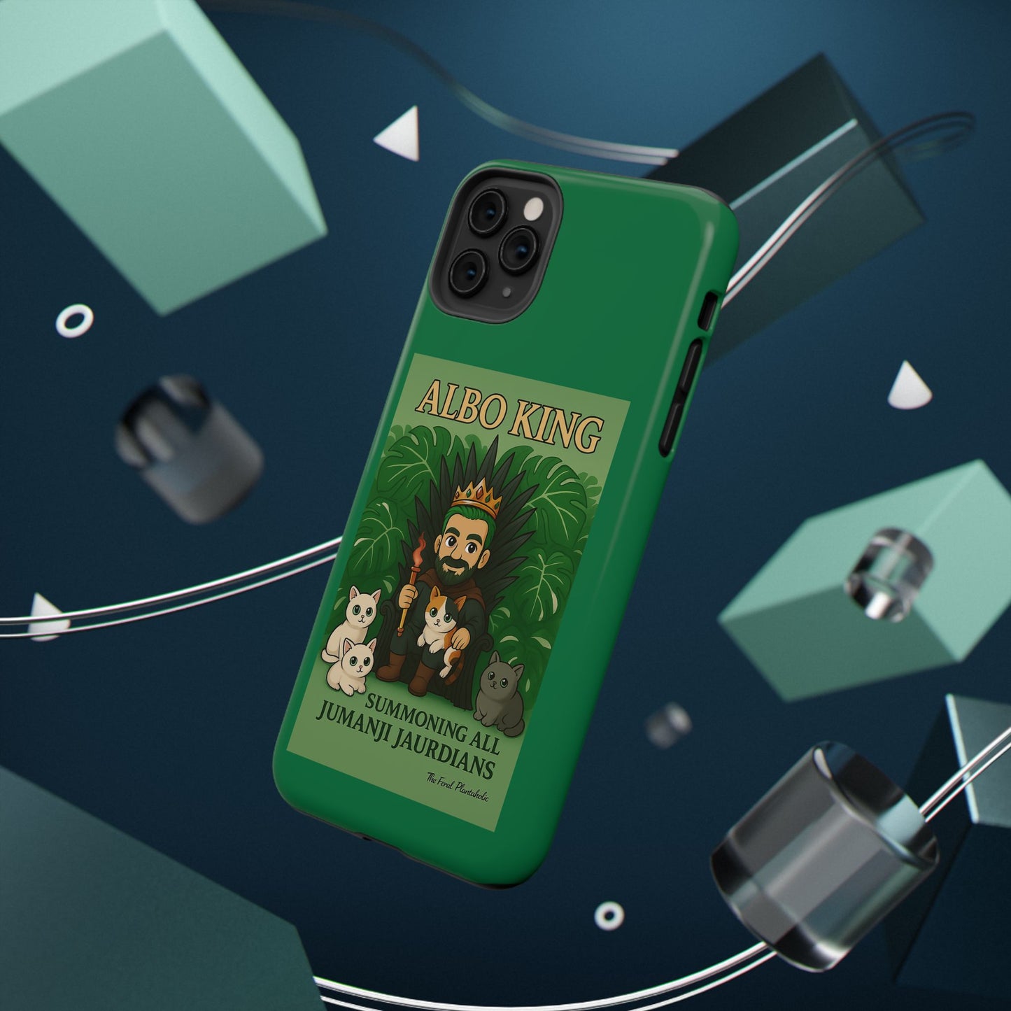 Impact-Resistant Phone Case — "Albo King" Jumanji Guardian Design