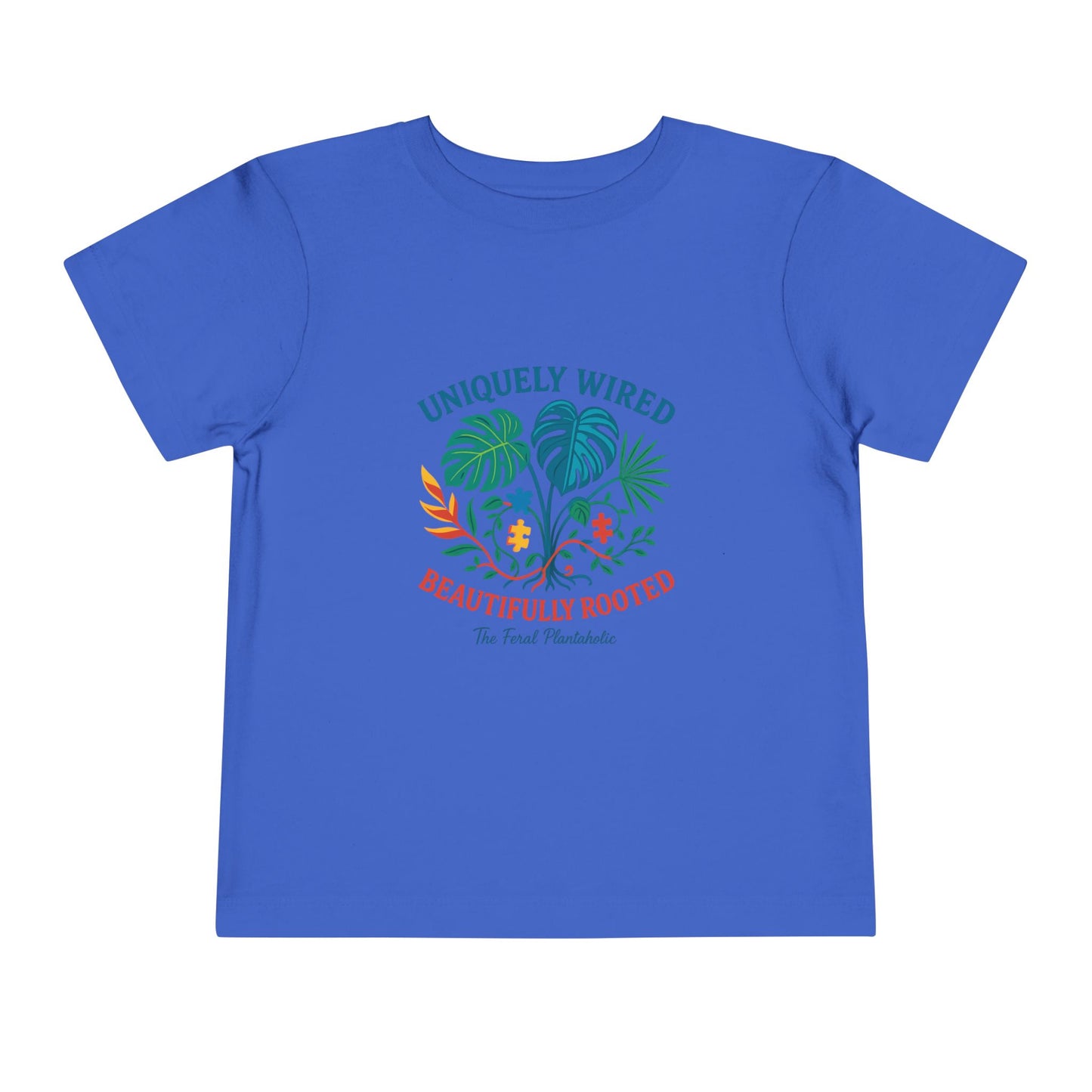 Tropical Vibes Toddler Tee - Uniquely Wired, Beautifully Rooted