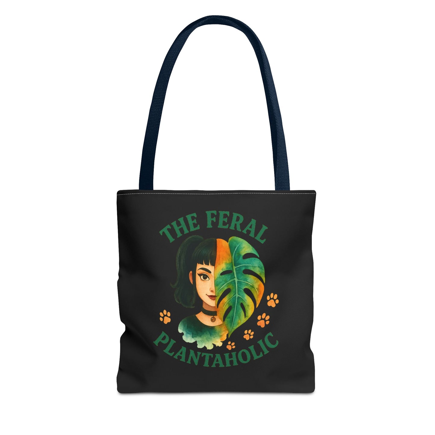 Feral Plantaholic Tote Bag - Eco-Friendly Shopper, Garden Lover Gift, Plant Enthusiast Bag, Botanical Art Tote, Green Thumb Accessory