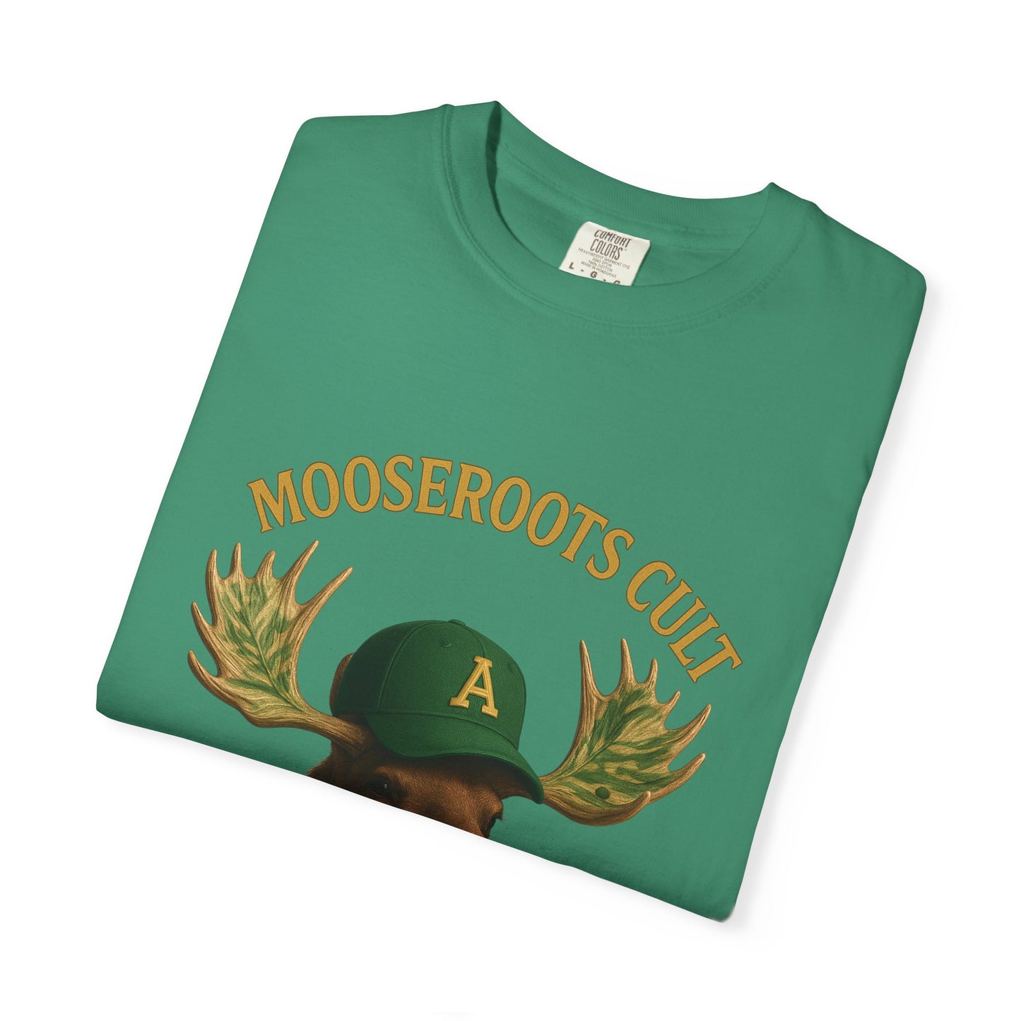 Moose Root Fan T-Shirt - Unisex Garment-Dyed Tee