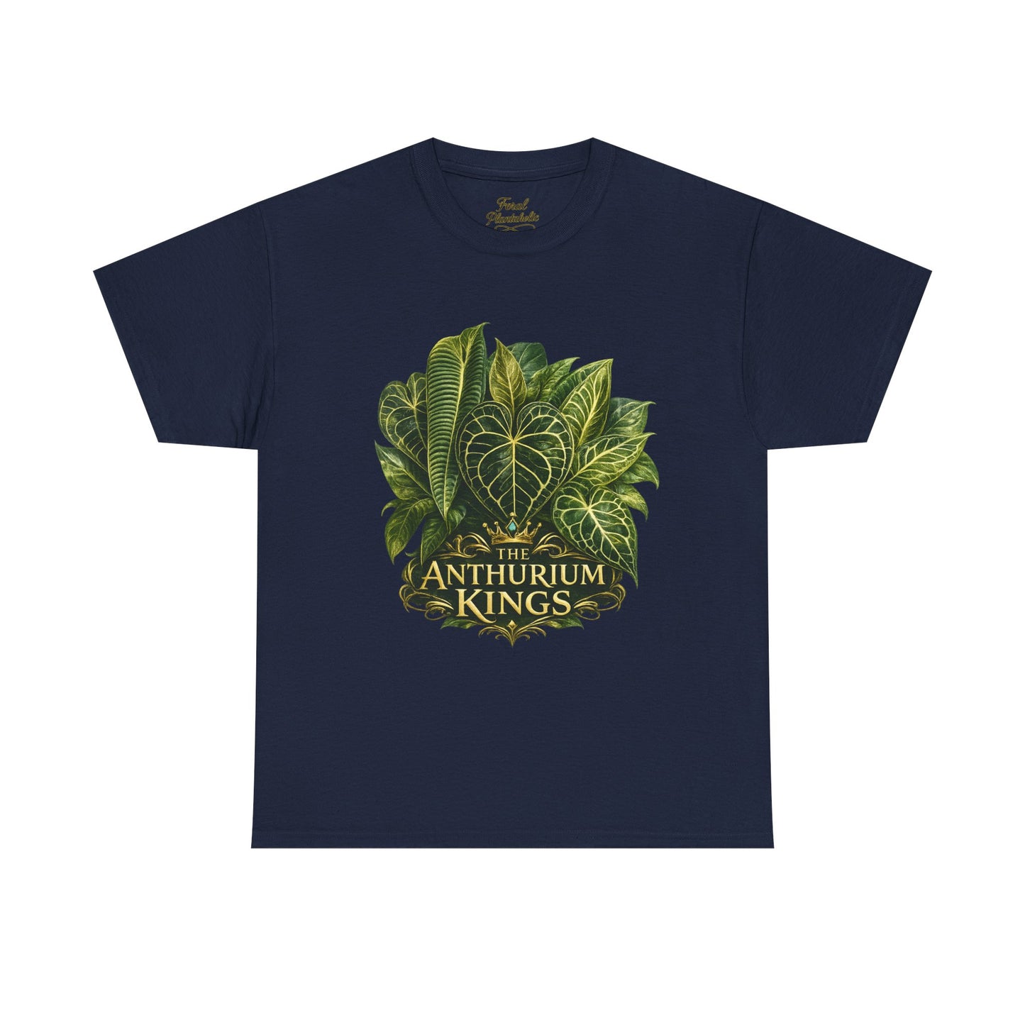 Anthurium Kings Tee — Botanical Green Leaf Plant Lover T-Shirt