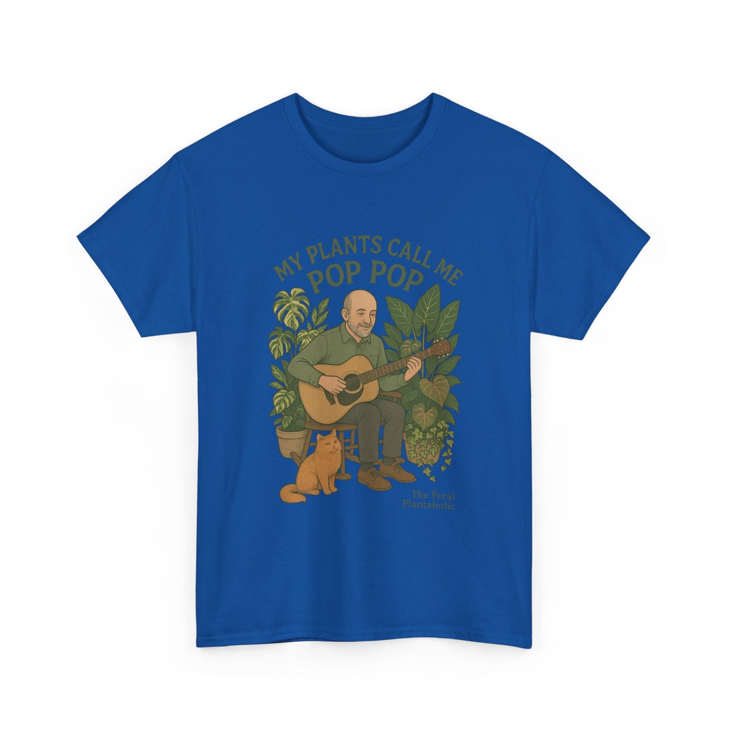 My Plants Call Me Pop Pop Tee, Unisex Cotton Shirt for Plant Lovers, Gift for Father's Day, Gardening T-Shirt, Casual Everyday Wear, [...]