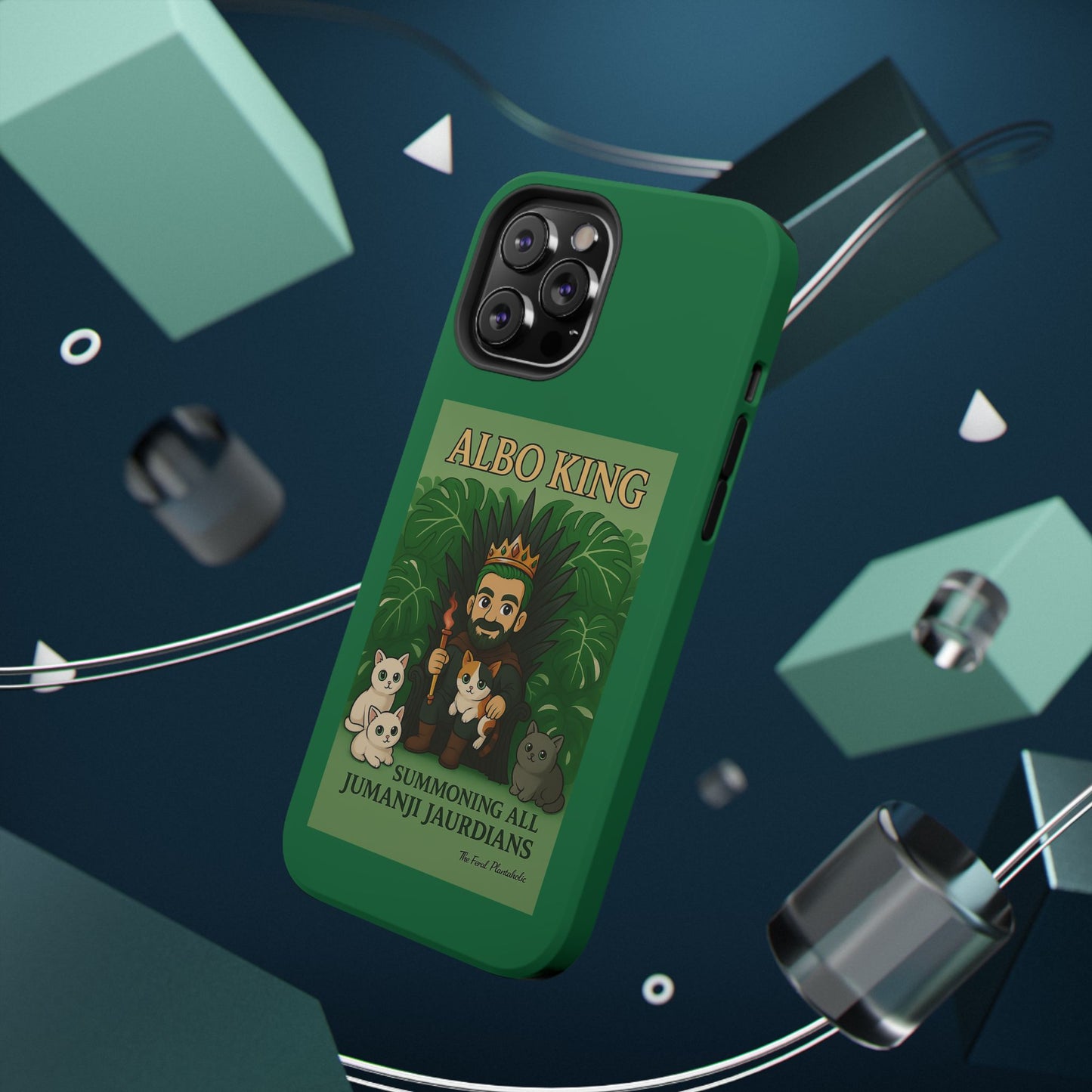 Impact-Resistant Phone Case — "Albo King" Jumanji Guardian Design