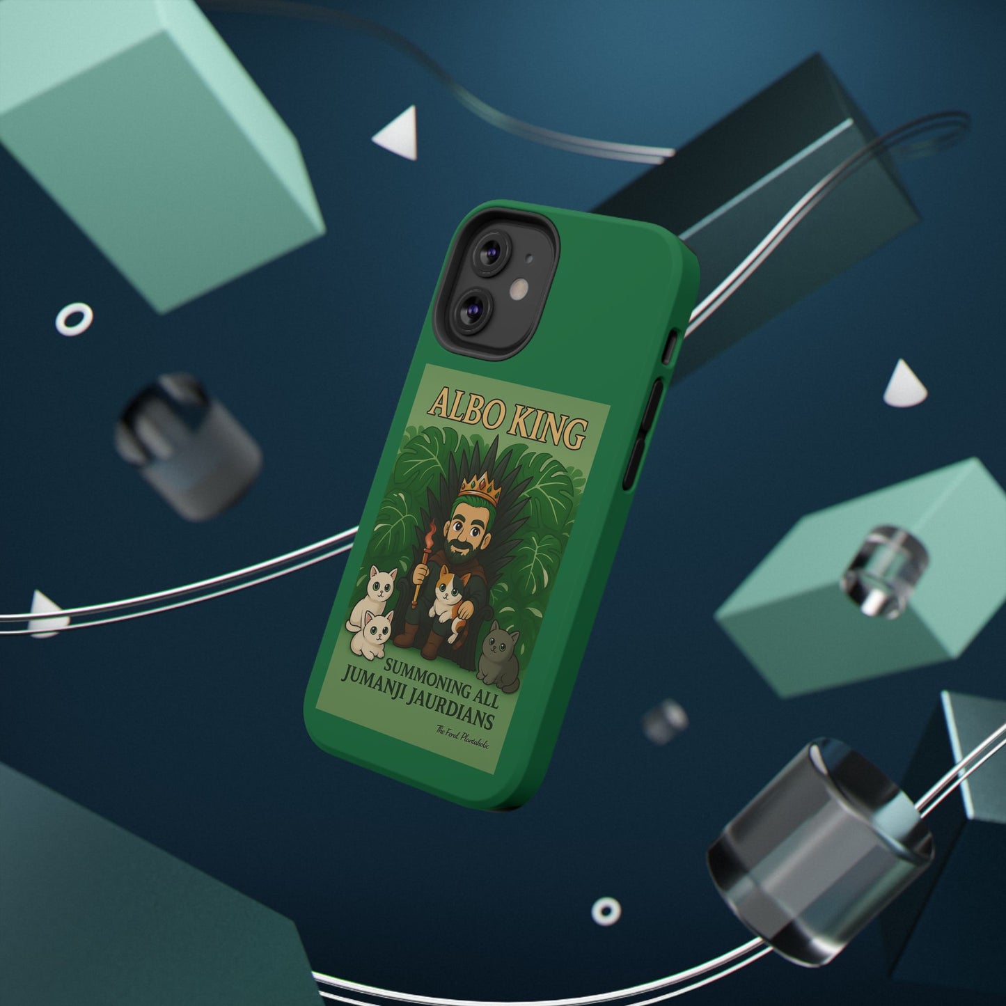 Impact-Resistant Phone Case — "Albo King" Jumanji Guardian Design