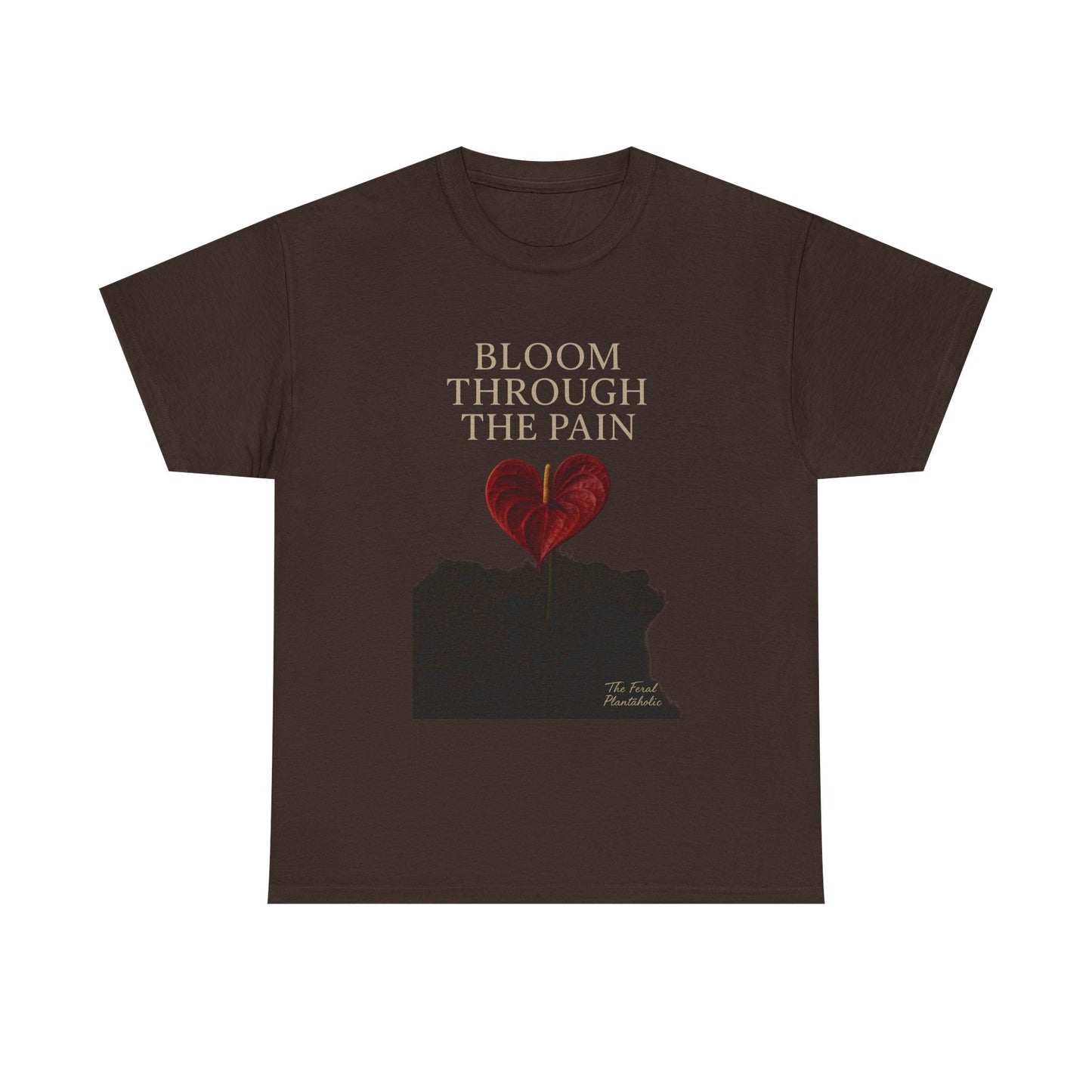 Bloom Through the Pain Unisex Heavy Cotton Tee | Inspirational Shirt, Motivational T-Shirt, Gift for Recovery, Grief Support, Mental [...]