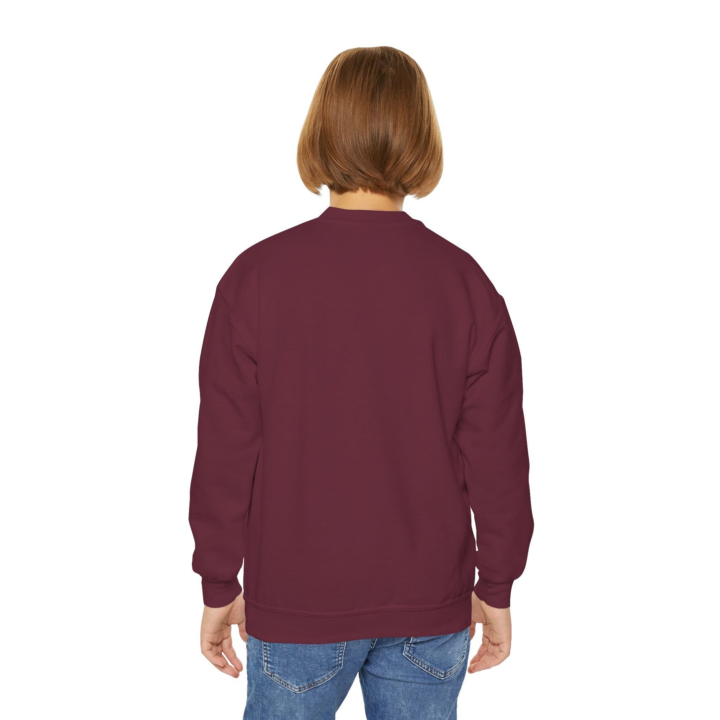 Youth Crewneck Sweatshirt - The Feral Plantaholic, Trendy Gift