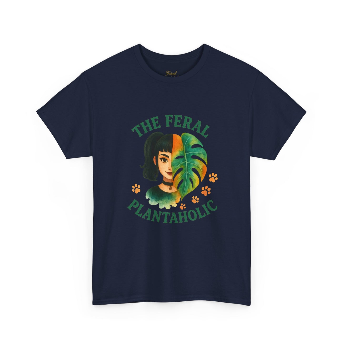 Feral Plantaholic Tee - Unisex Graphic Tee, Nature Lover Gift, Plant Parent Shirt, Eco-Friendly Outfit, Fun Casual Wear