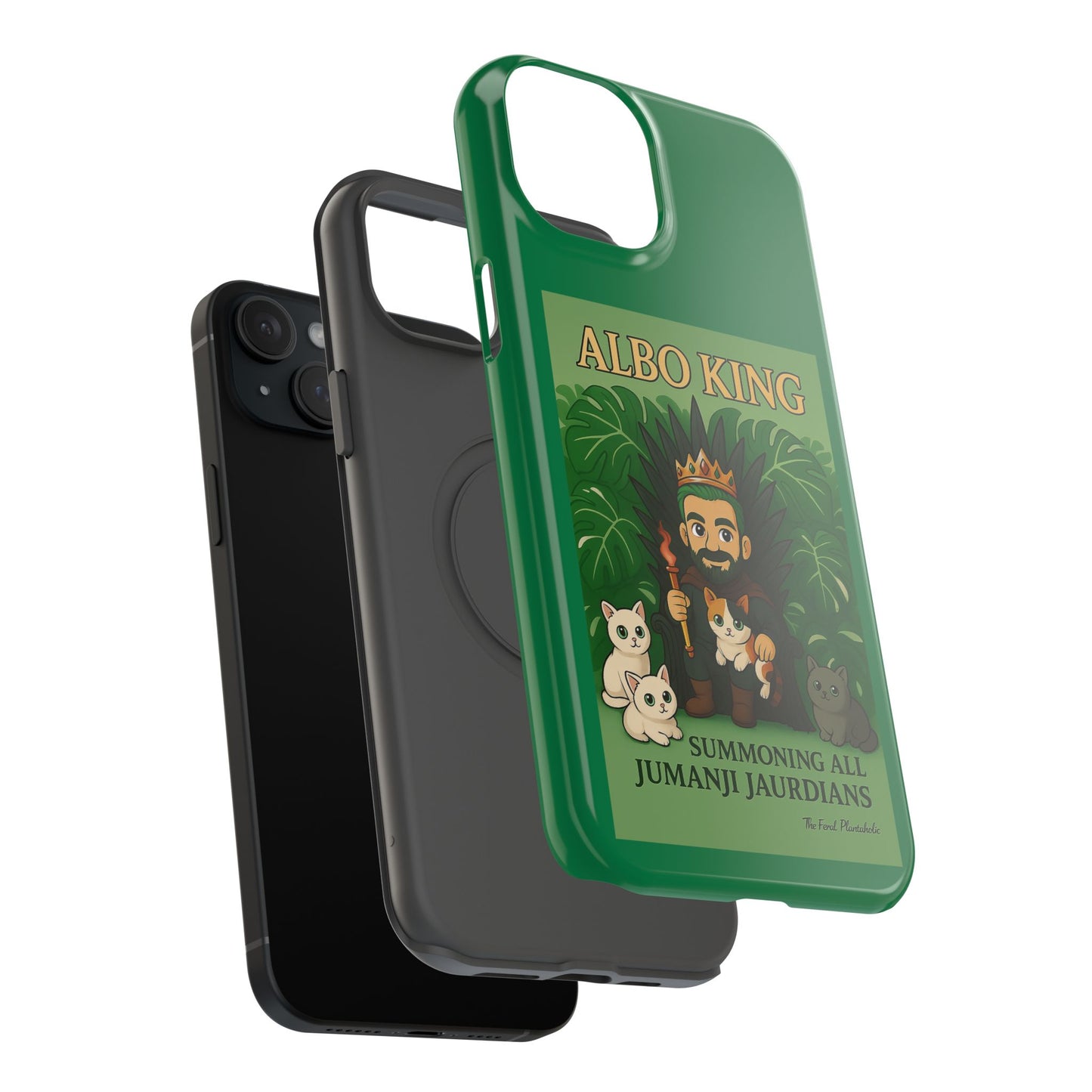 Impact-Resistant Phone Case — "Albo King" Jumanji Guardian Design