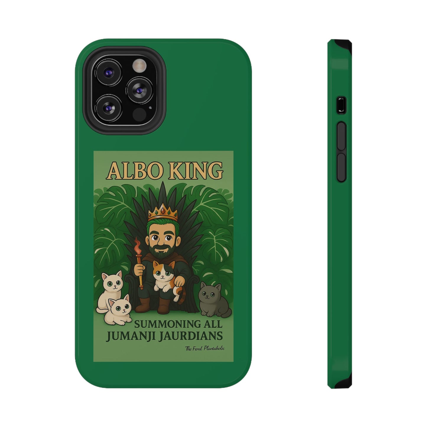 Impact-Resistant Phone Case — "Albo King" Jumanji Guardian Design