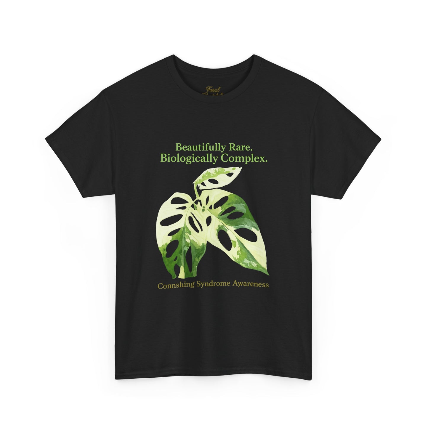 Monstera 'Beautifully Rare' Awareness Tee — Cornelia de Lange Syndrome