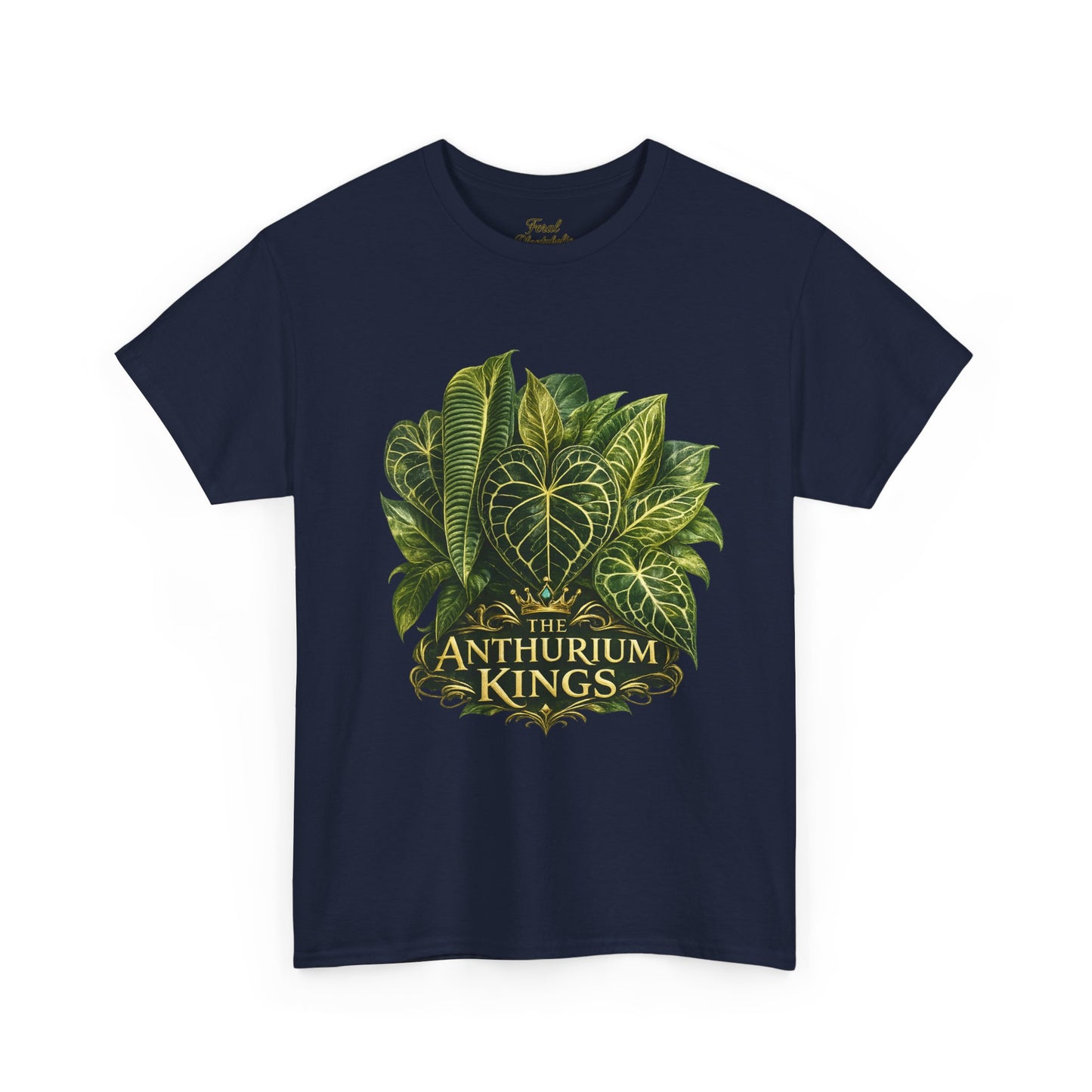 Anthurium Kings Tee — Botanical Green Leaf Plant Lover T-Shirt