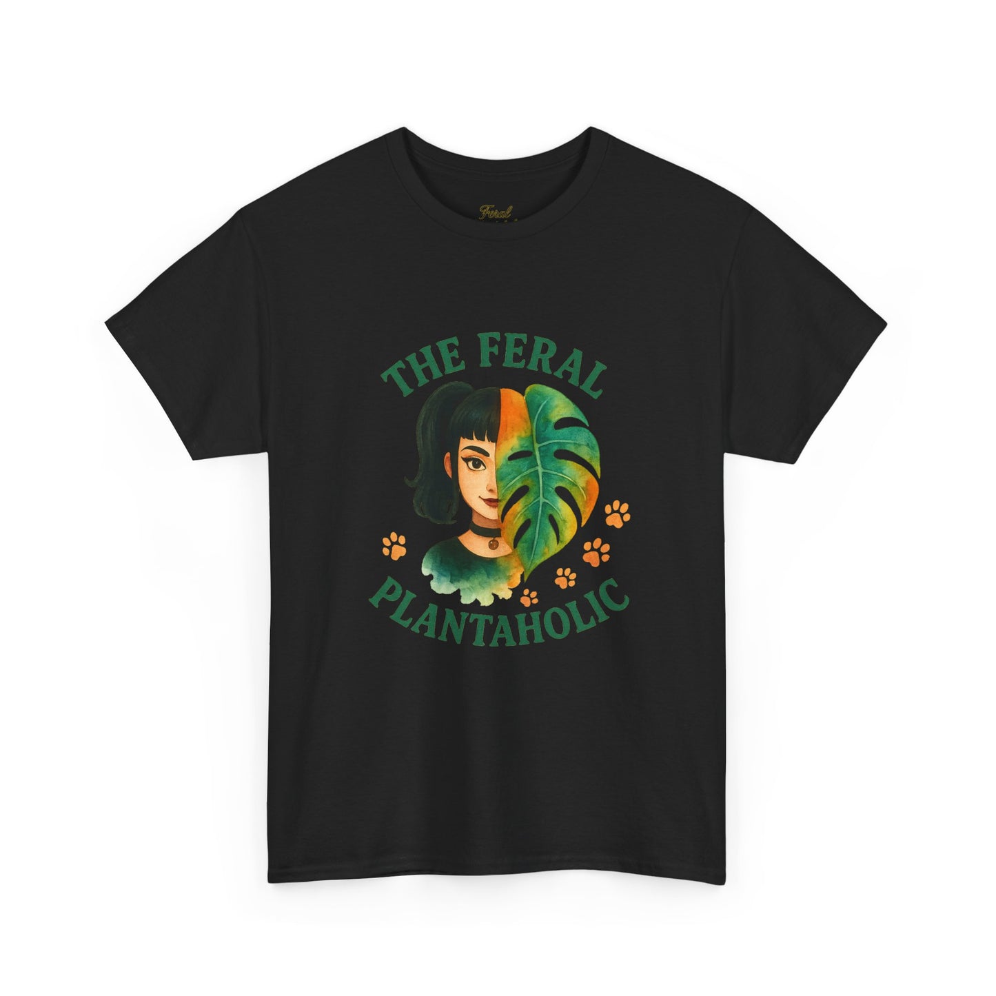 Feral Plantaholic Tee - Unisex Graphic Tee, Nature Lover Gift, Plant Parent Shirt, Eco-Friendly Outfit, Fun Casual Wear