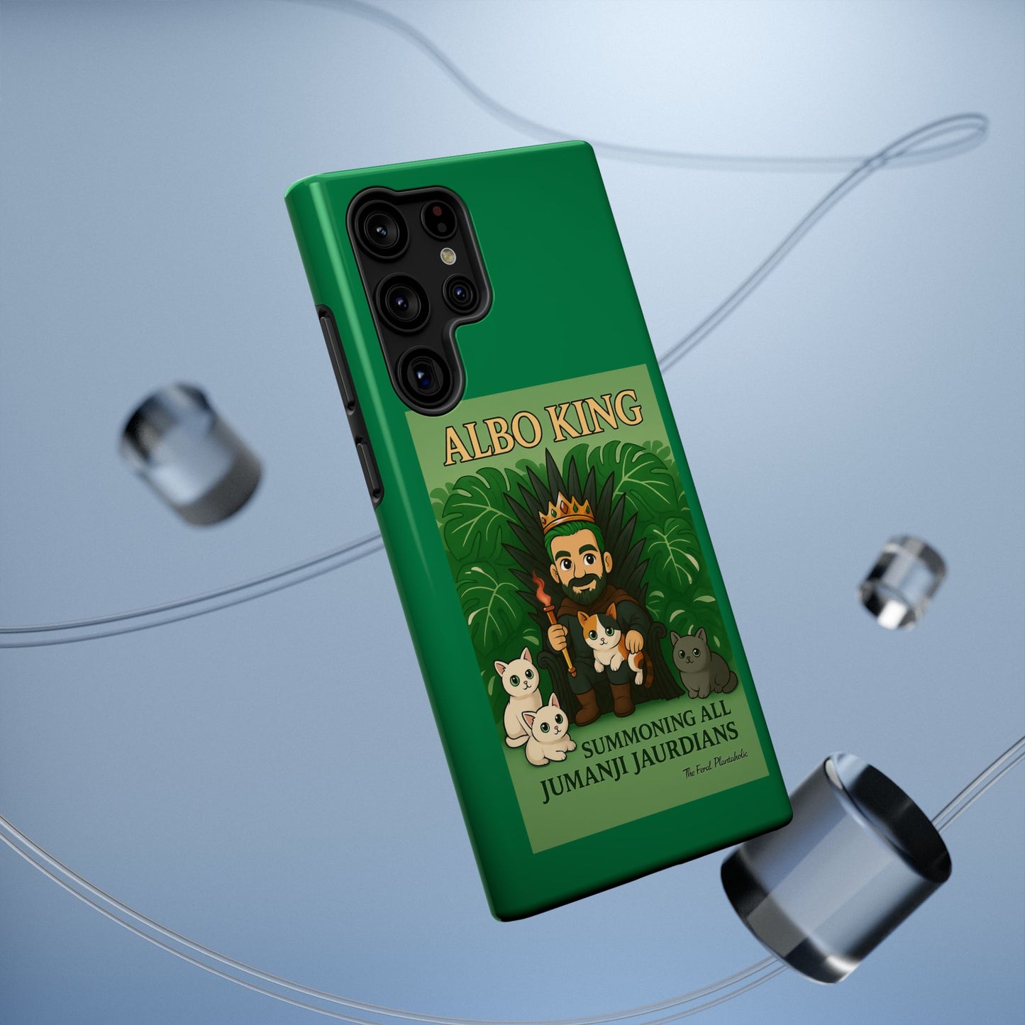 Impact-Resistant Phone Case — "Albo King" Jumanji Guardian Design