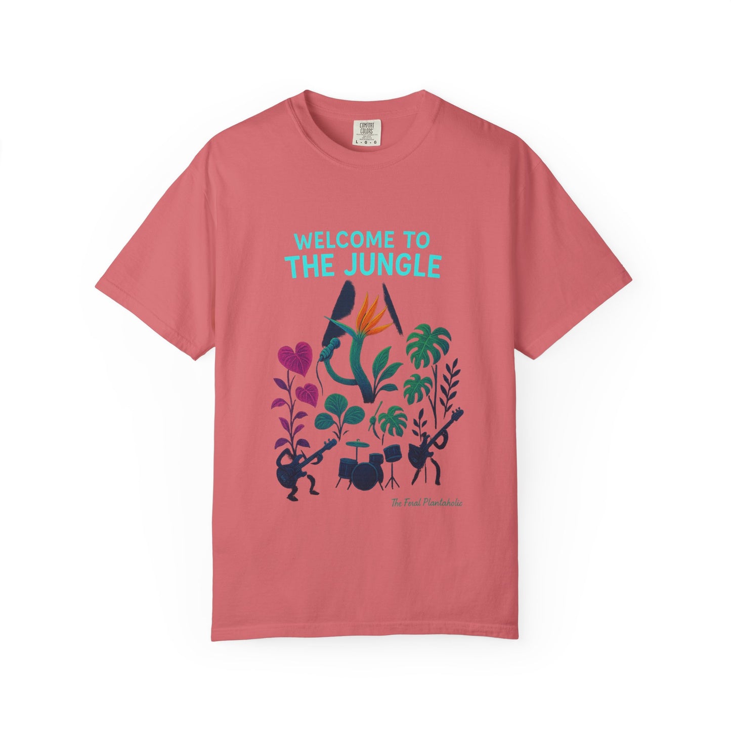 Welcome to the Jungle T-Shirt - Vibrant Unisex Tees for Nature Lovers, Music Festivals, Summer, Gifts, Eco-Friendly Fashion
