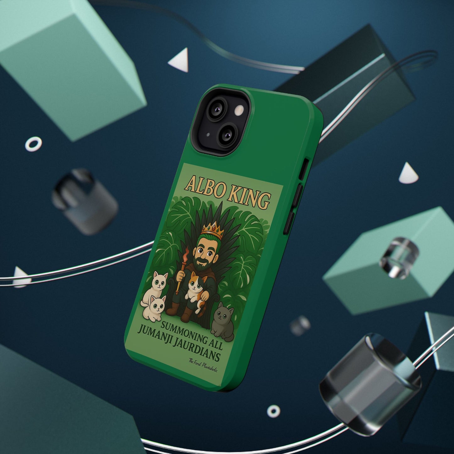 Impact-Resistant Phone Case — "Albo King" Jumanji Guardian Design